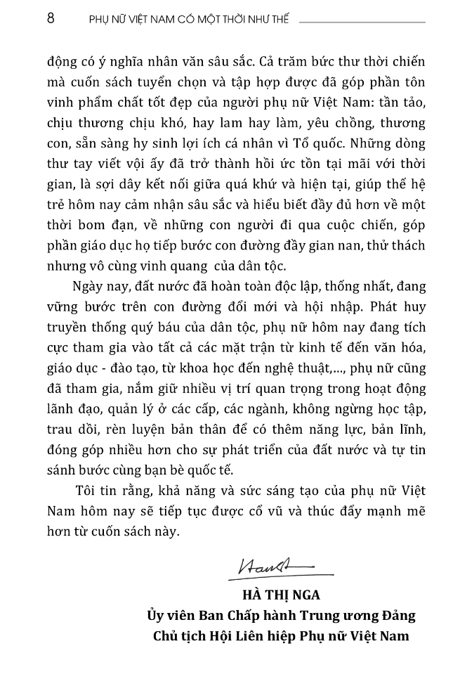 phụ nữ việt nam có một thời như thế