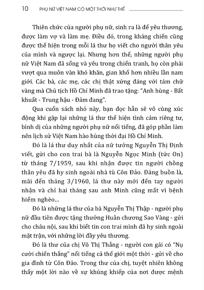 phụ nữ việt nam có một thời như thế
