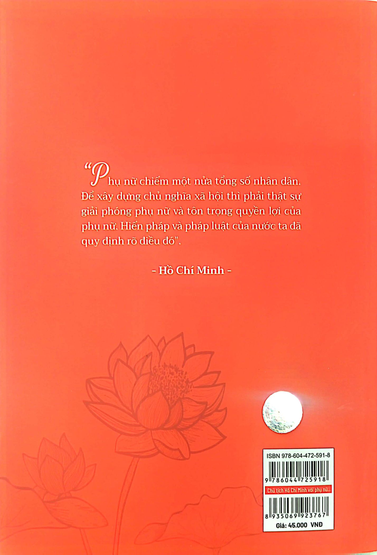 phụ nữ việt nam làm theo lời bác - chủ tịch hồ chí minh với phụ nữ, phong trào phụ nữ và bình đẳng giới