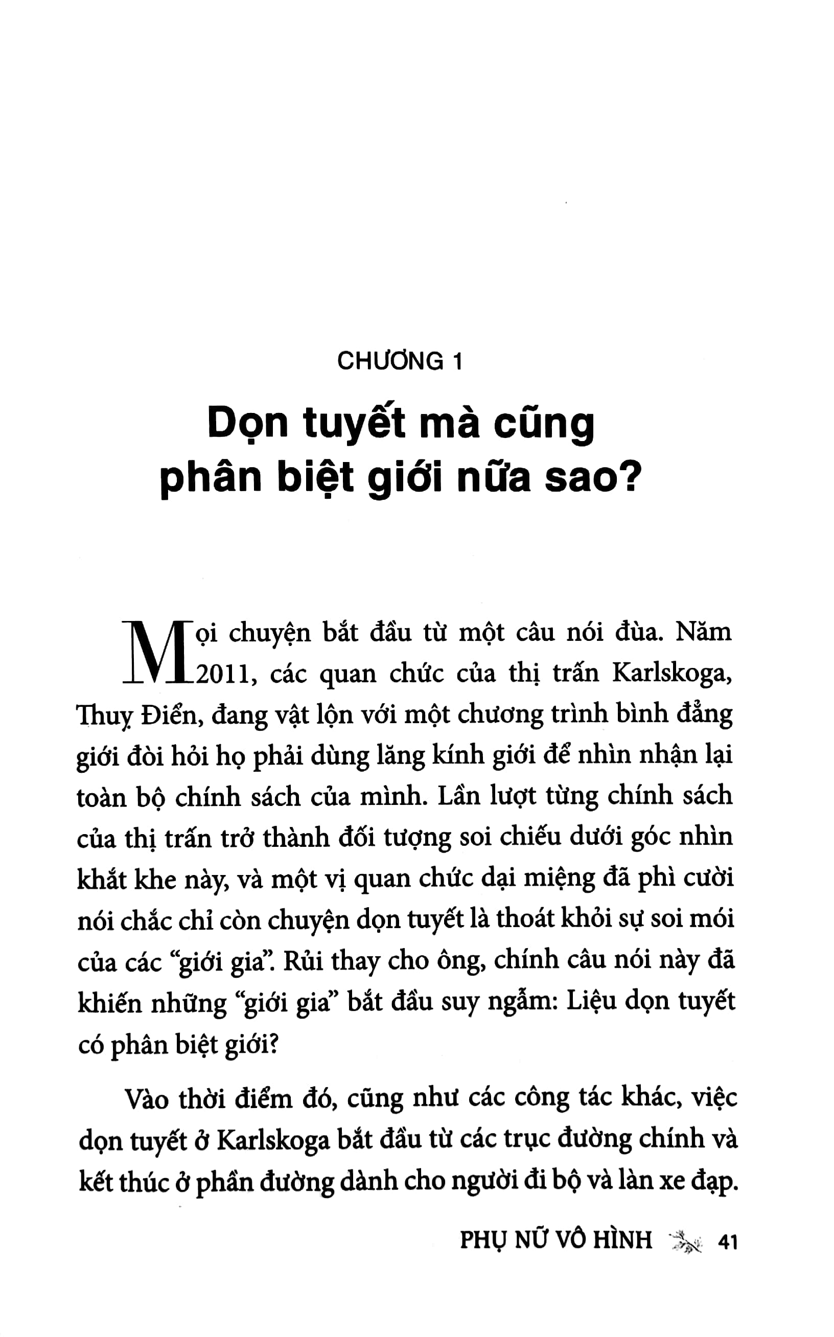 phụ nữ vô hình (invisible women)