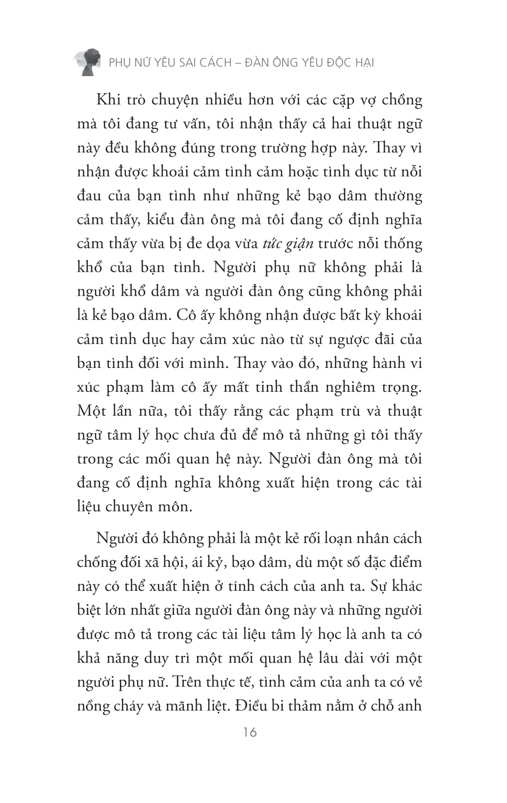 Phụ Nữ Yêu Sai Cách - Đàn Ông Yêu Độc Hại