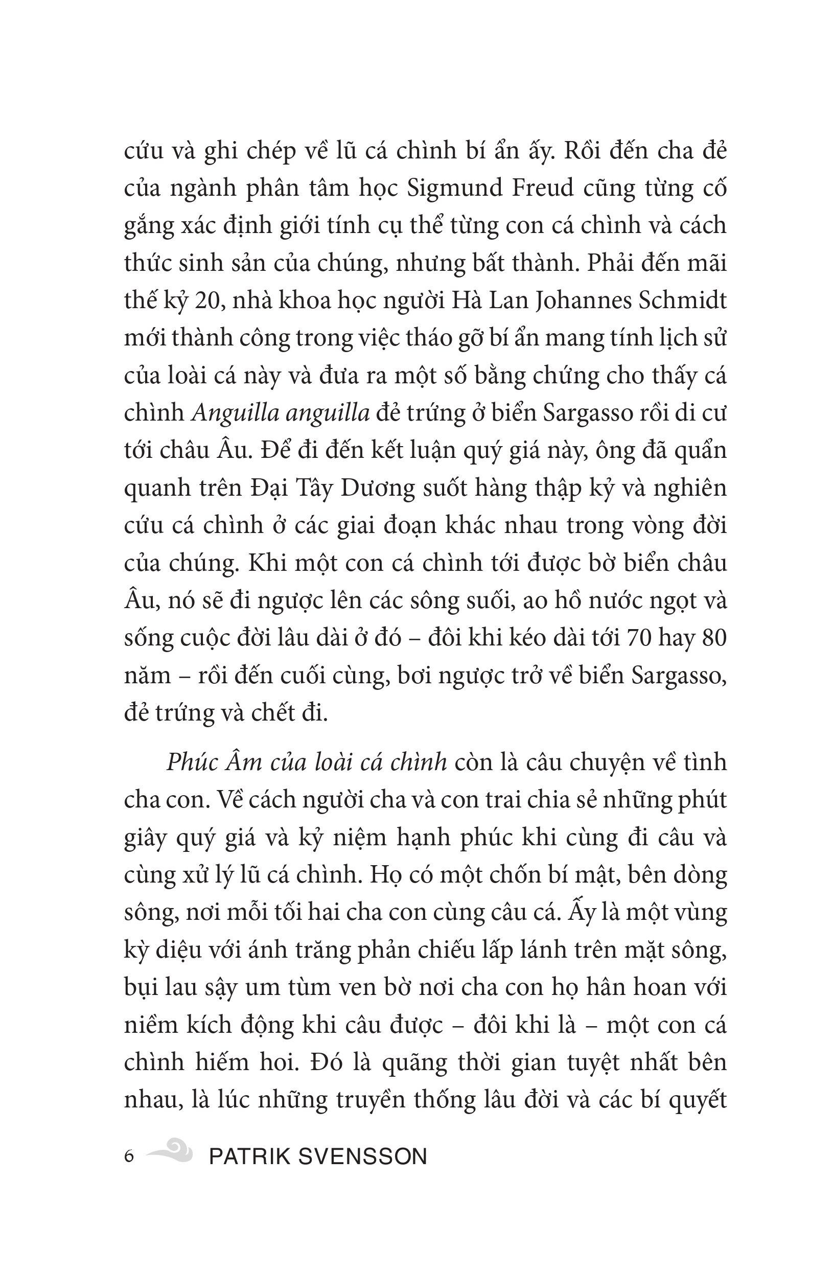 phúc âm của loài cá chình