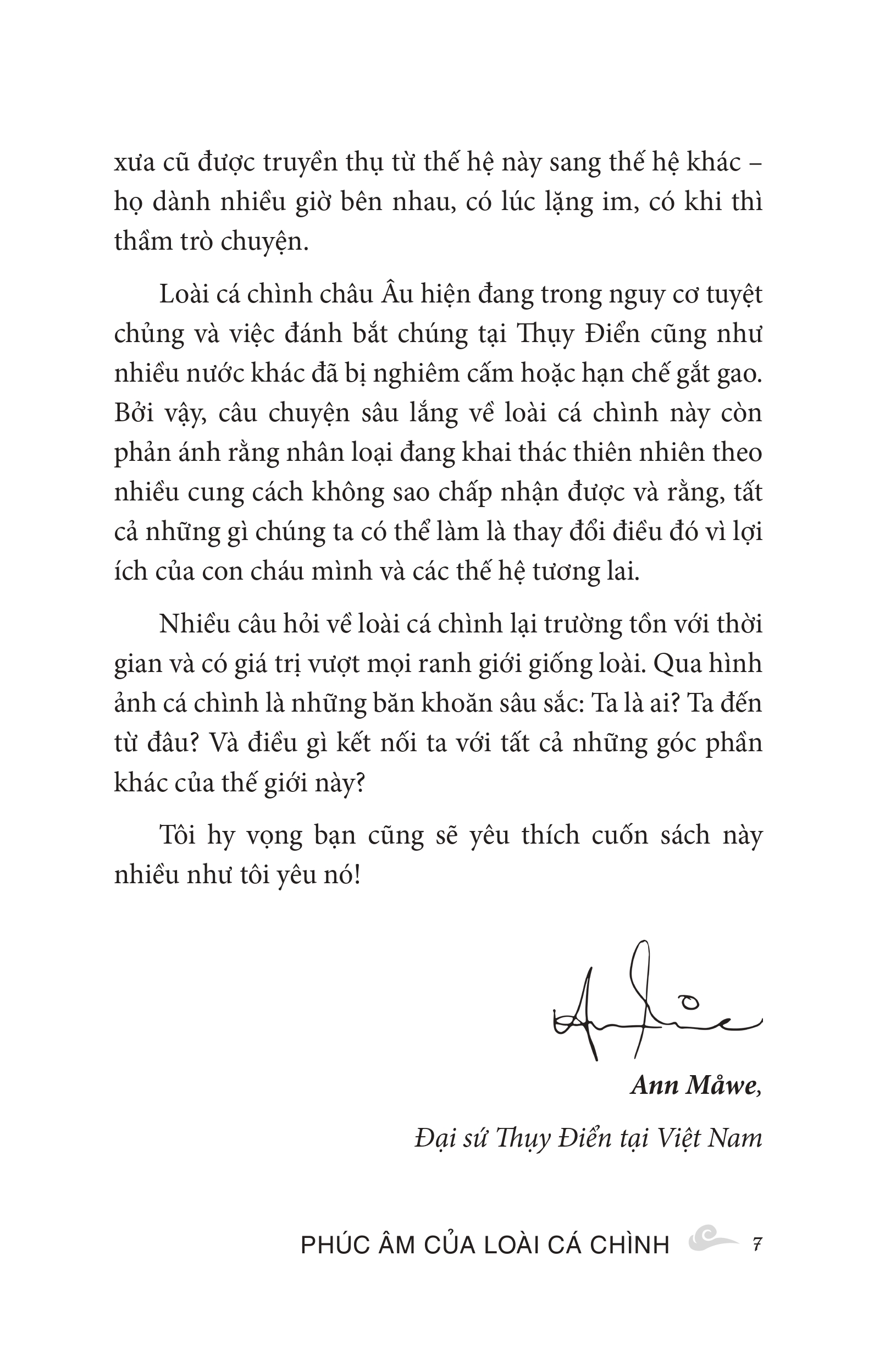 phúc âm của loài cá chình