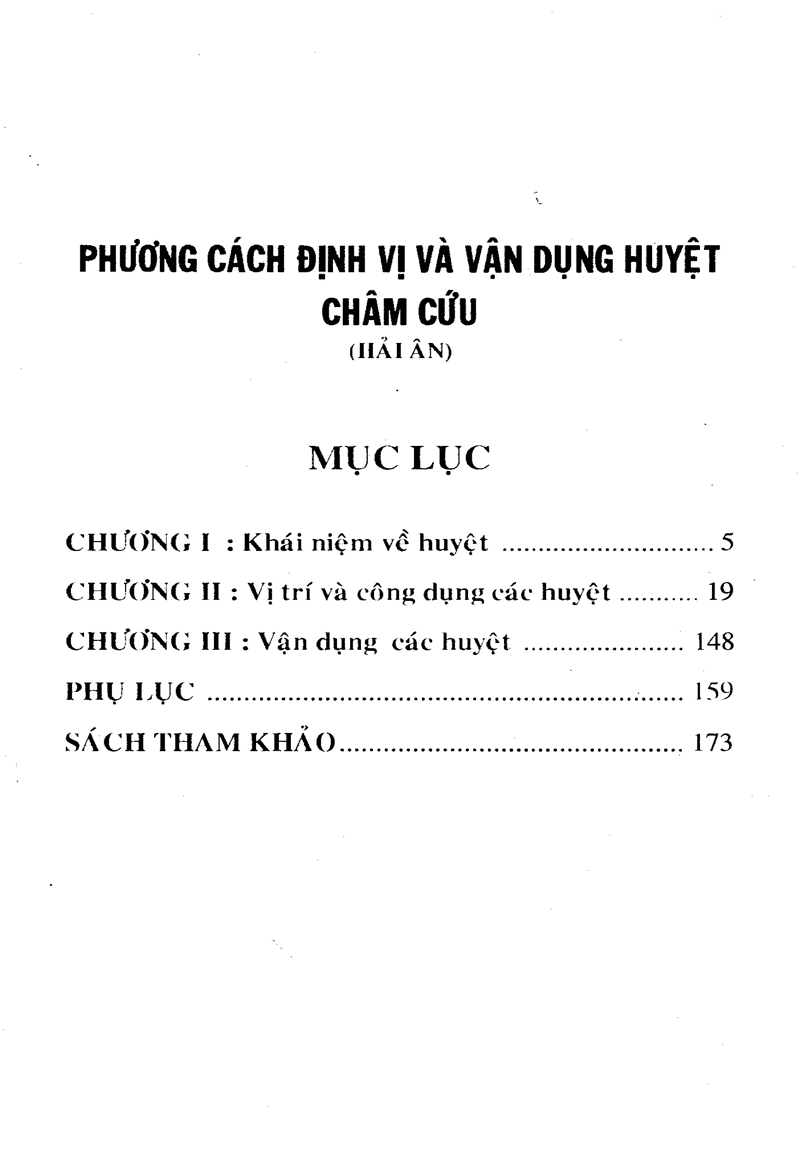 phương cách định vị và vận dụng huyệt châm cứu