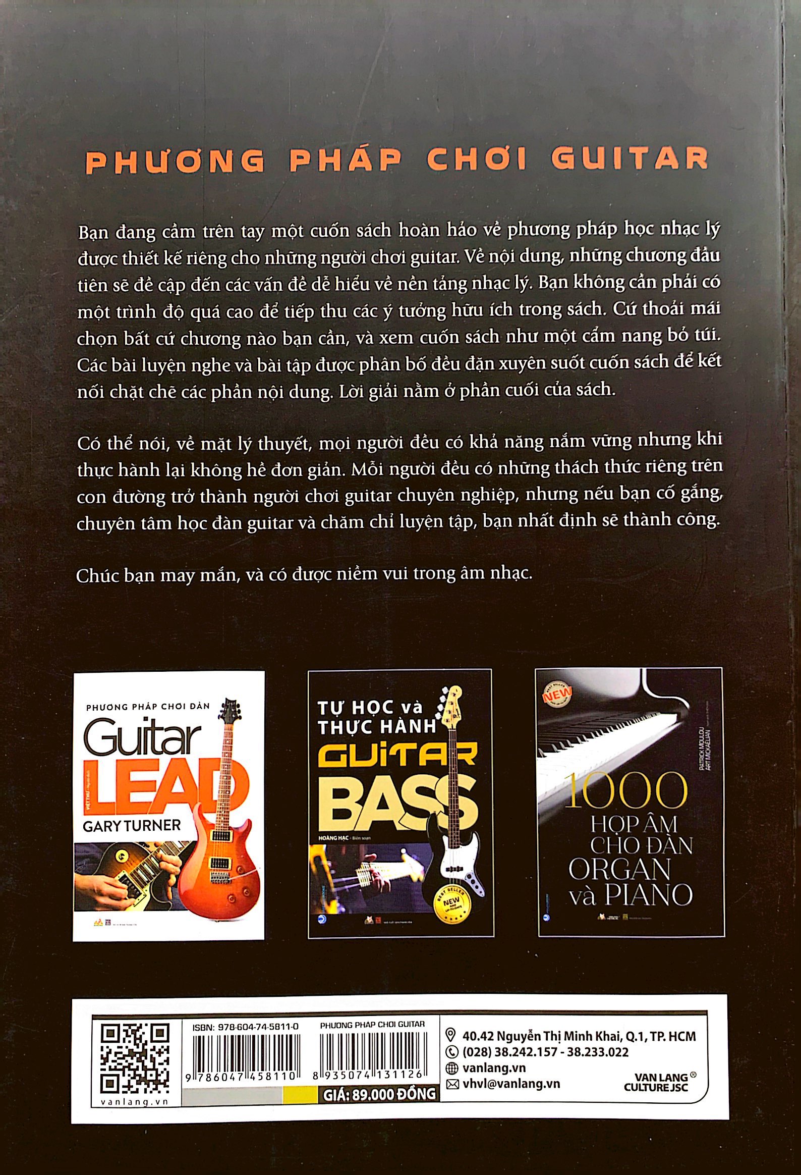 phương pháp chơi guitar (tái bản 2023)