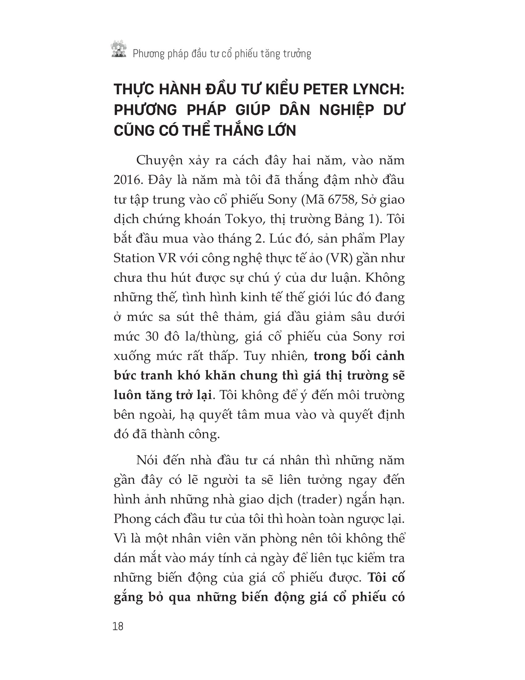 phương pháp đầu tư cổ phiếu tăng trưởng