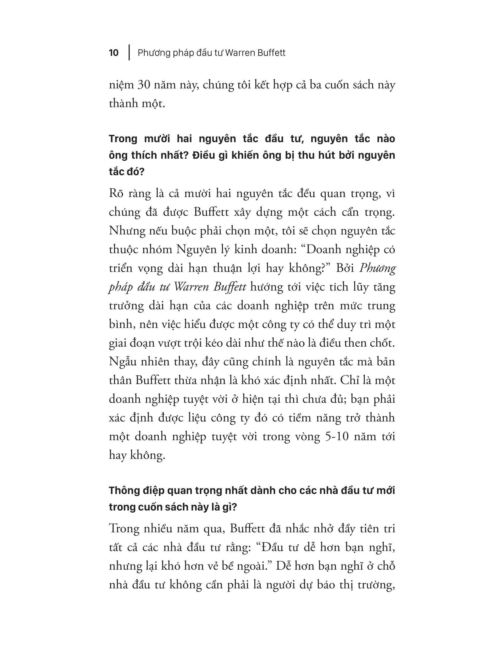 Phương Pháp Đầu Tư Warren Buffett - Những Nguyên Lý Đầu Tư Của Nhà Đầu Tư Vĩ Đại Nhất Thế Giới (Tái Bản 2025)