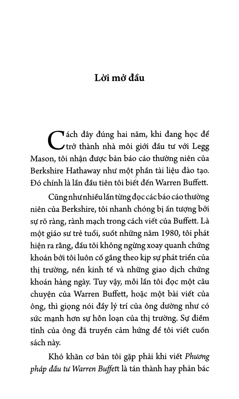 Phuong Phap Dau Tu Warren Buffett (Tai Ban)