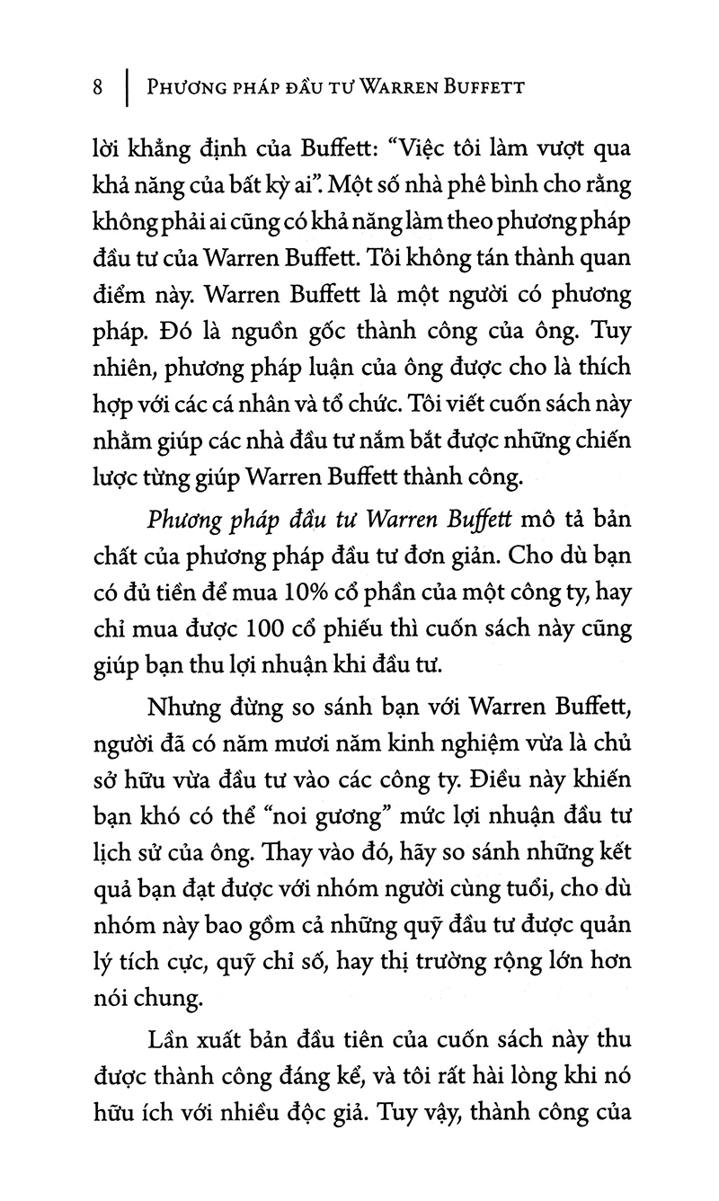 Phuong Phap Dau Tu Warren Buffett (Tai Ban)