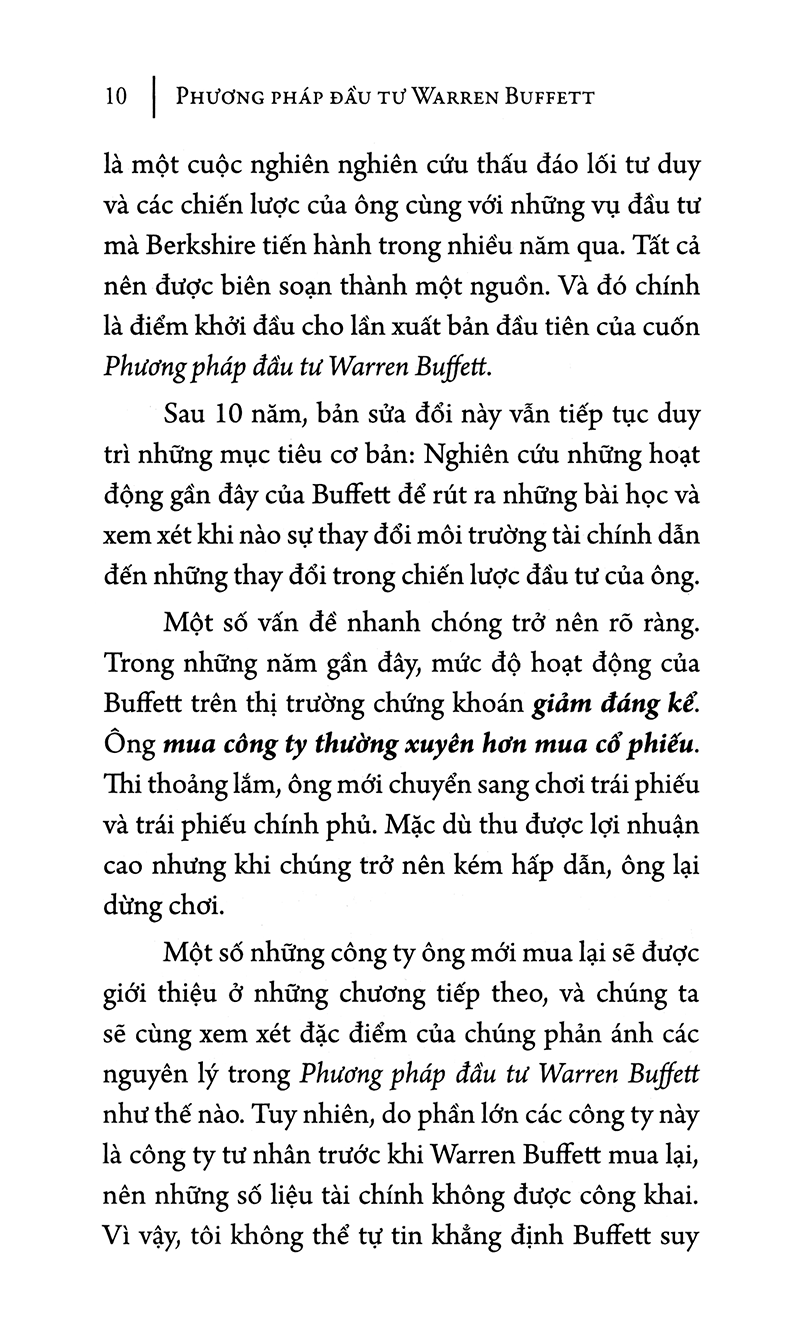 Phuong Phap Dau Tu Warren Buffett (Tai Ban)