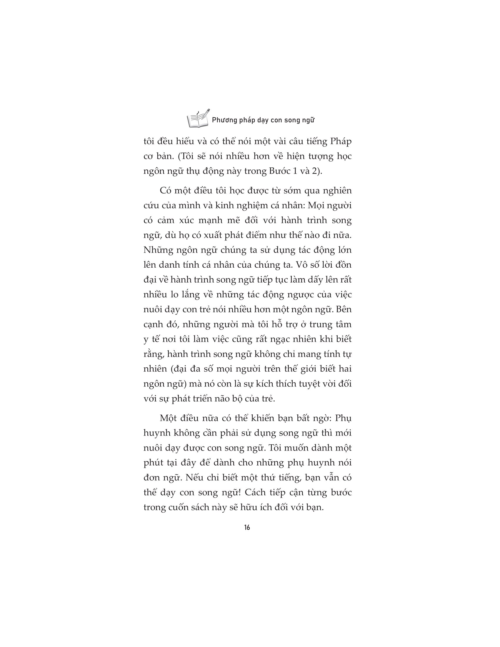 phương pháp dạy con song ngữ