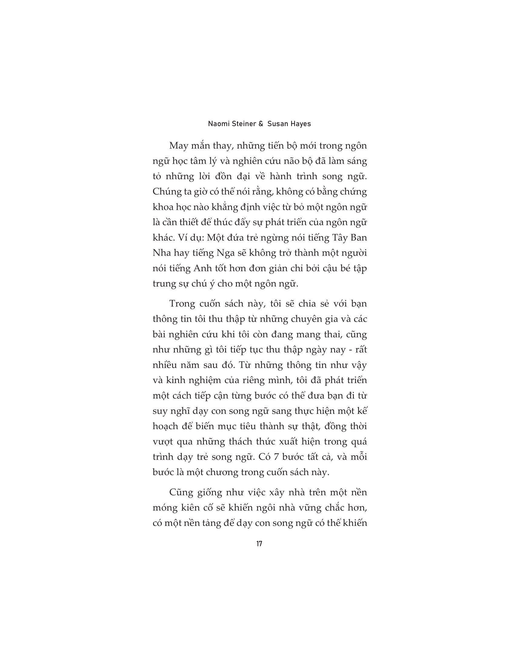 phương pháp dạy con song ngữ