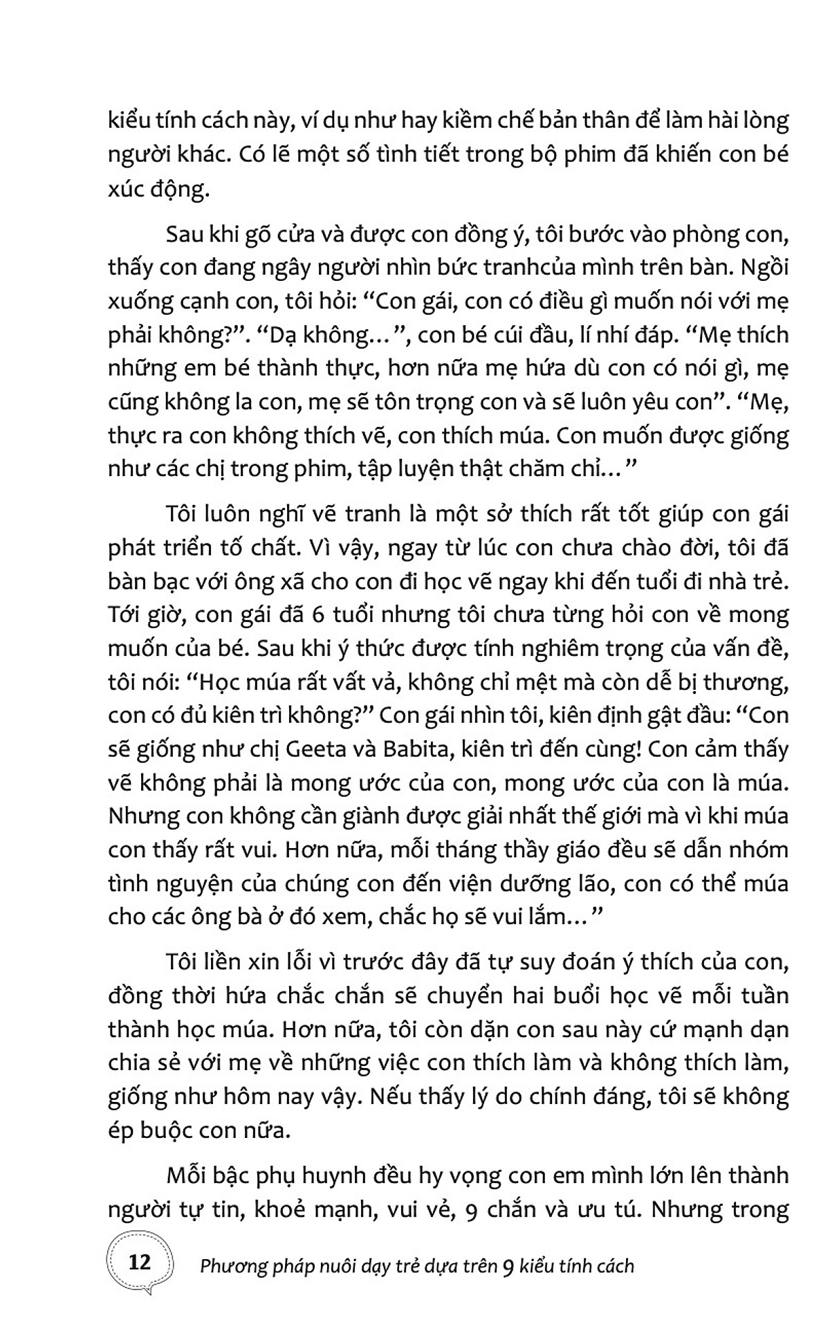 phương pháp dạy trẻ dựa trên 9 kiểu tính cách