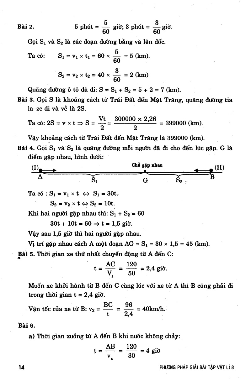 phương pháp giải bài tập vật lý 8