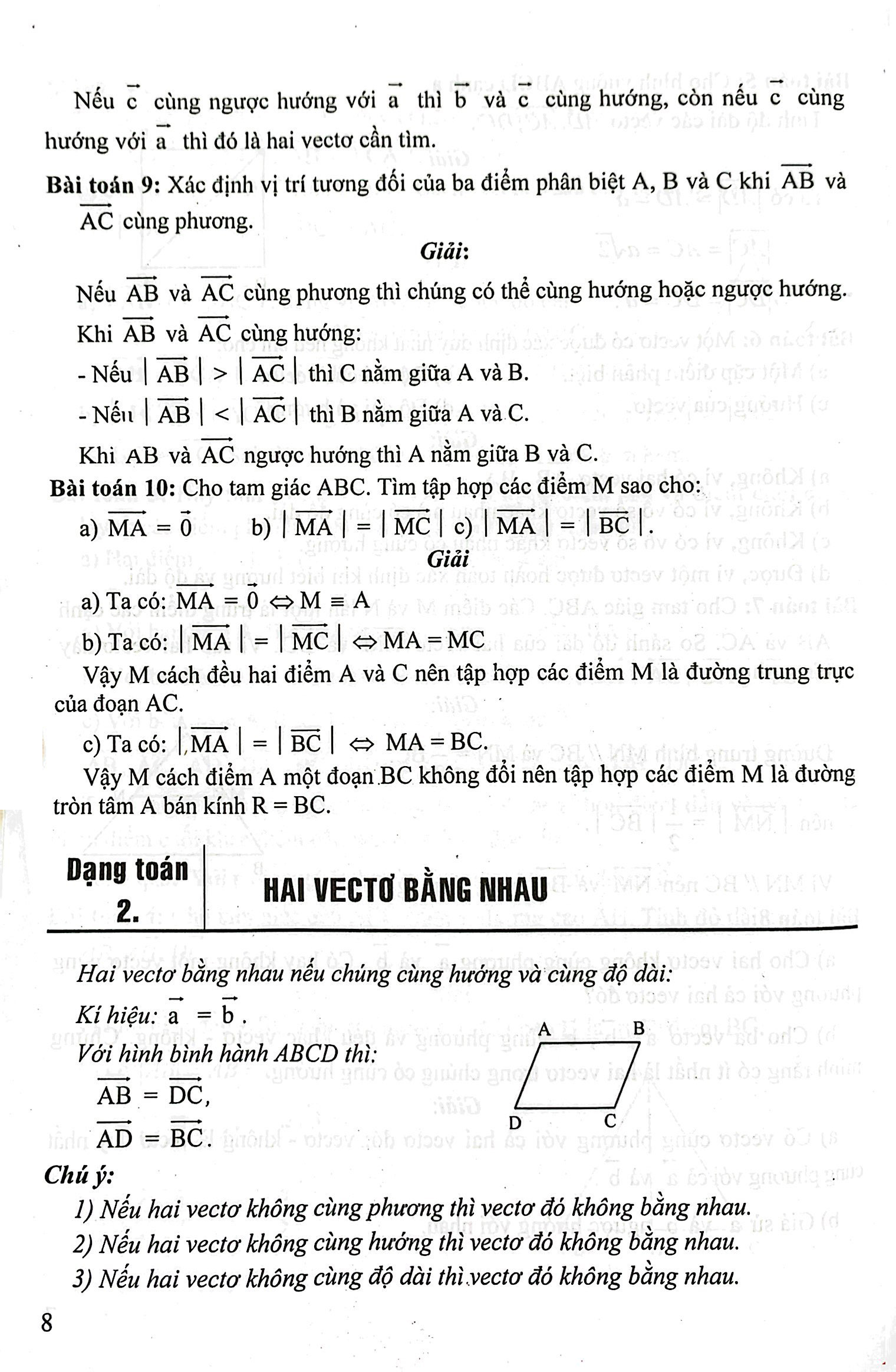phương pháp giải các chủ đề căn bản hình học 10 (biên soạn theo chương trinh gdpt mới) (dùng chung cho các bộ sgk hiện hành)