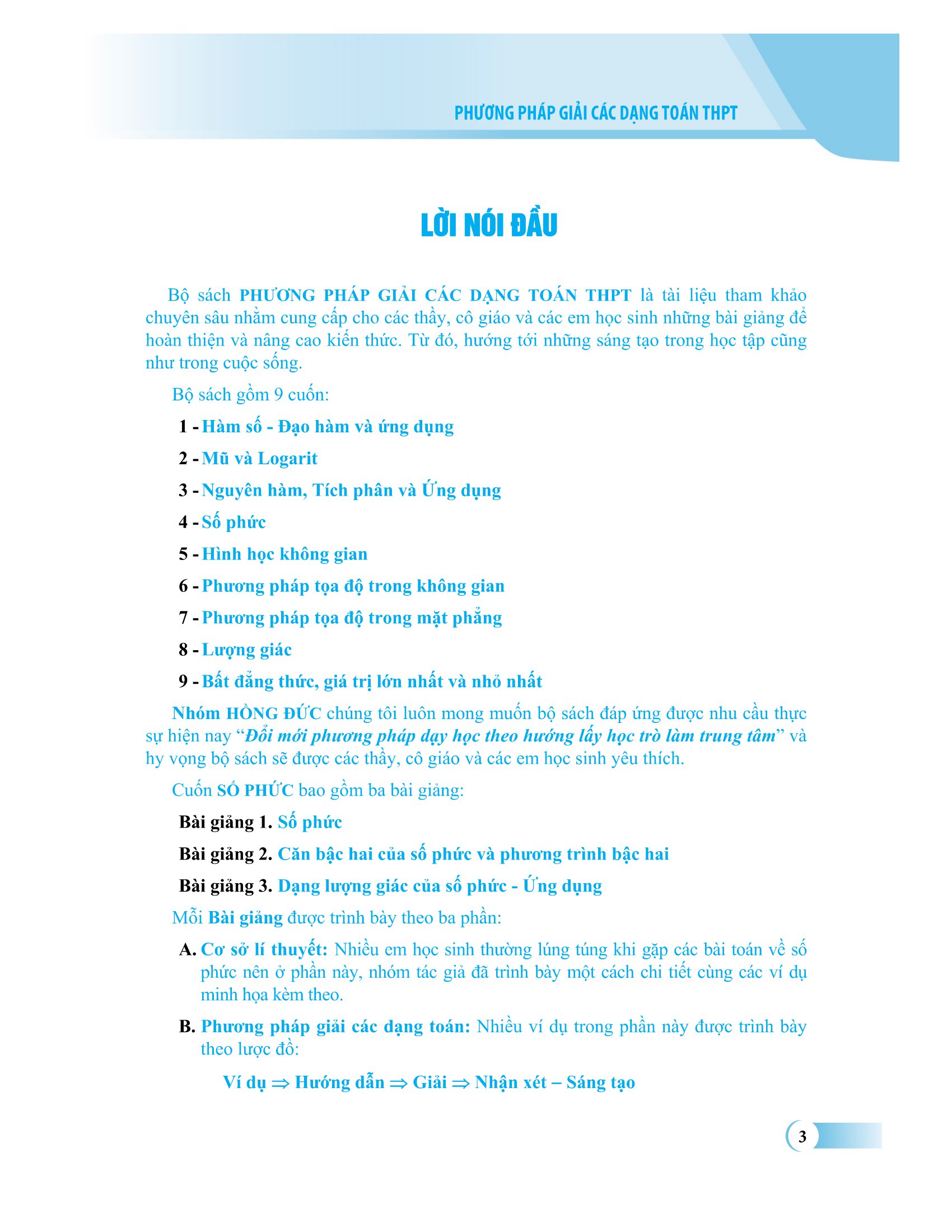 phương pháp giải các dạng toán thpt - số phức