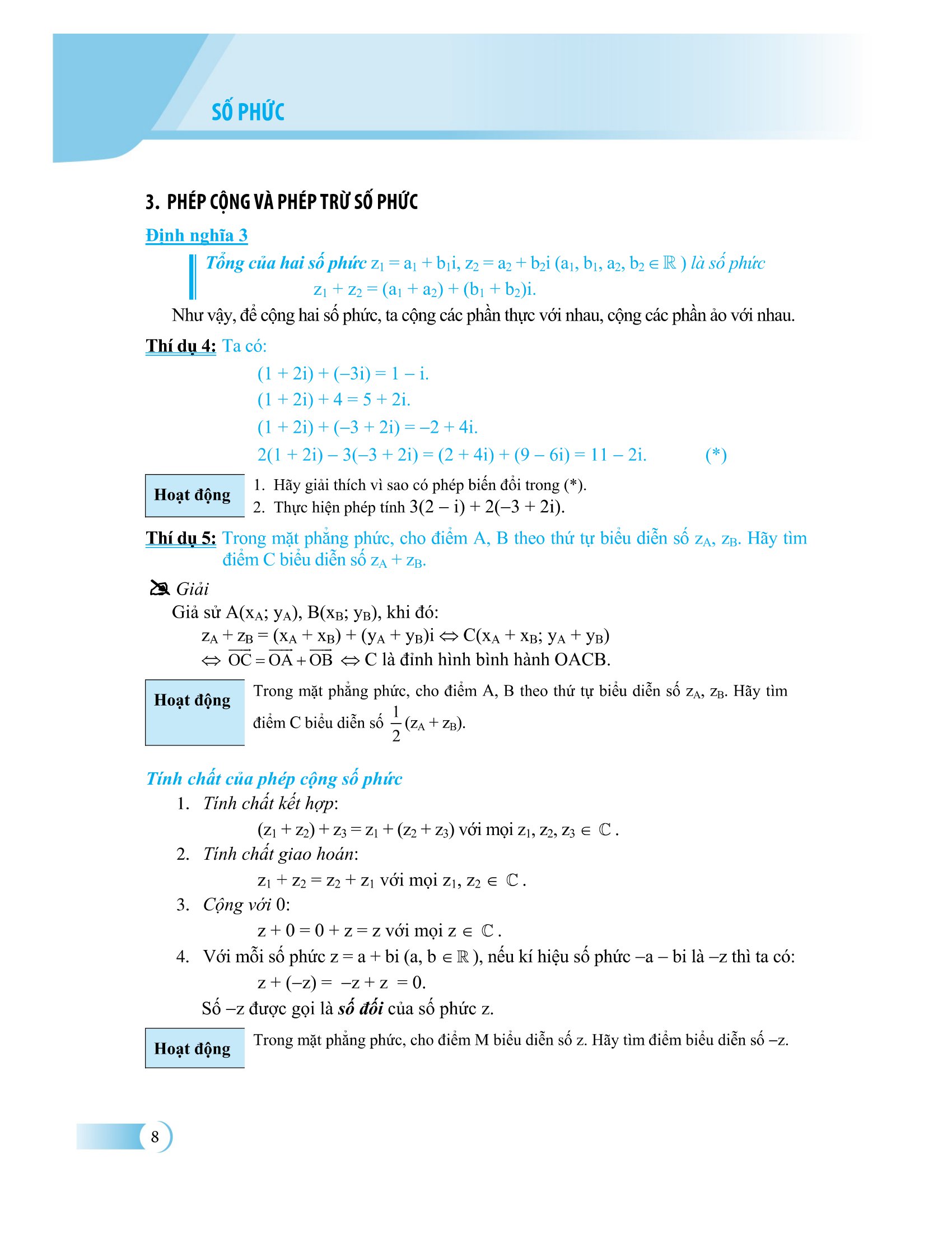 phương pháp giải các dạng toán thpt - số phức