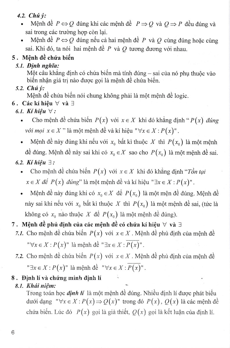 phương pháp giải toán chuyên đề đại số 10 (biên soạn theo chương trình giáo dục phổ thông mới - dùng chung cho các bộ sgk hiện hành)