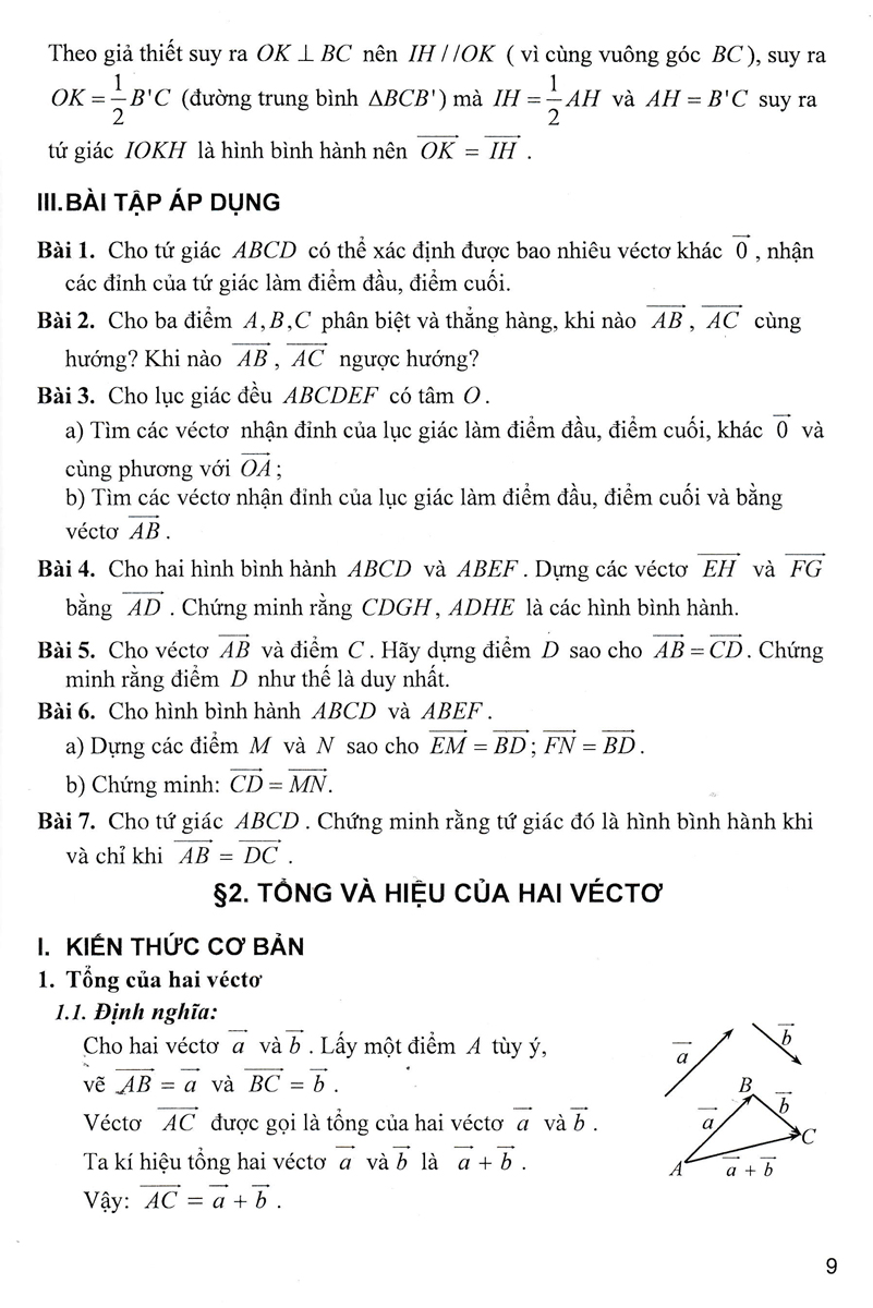 phương pháp giải toán chuyên đề hình học lớp 10 (biên soạn theo chương trình giáo dục phổ thông mới - dùng chung cho các bộ sgk hiện hành)