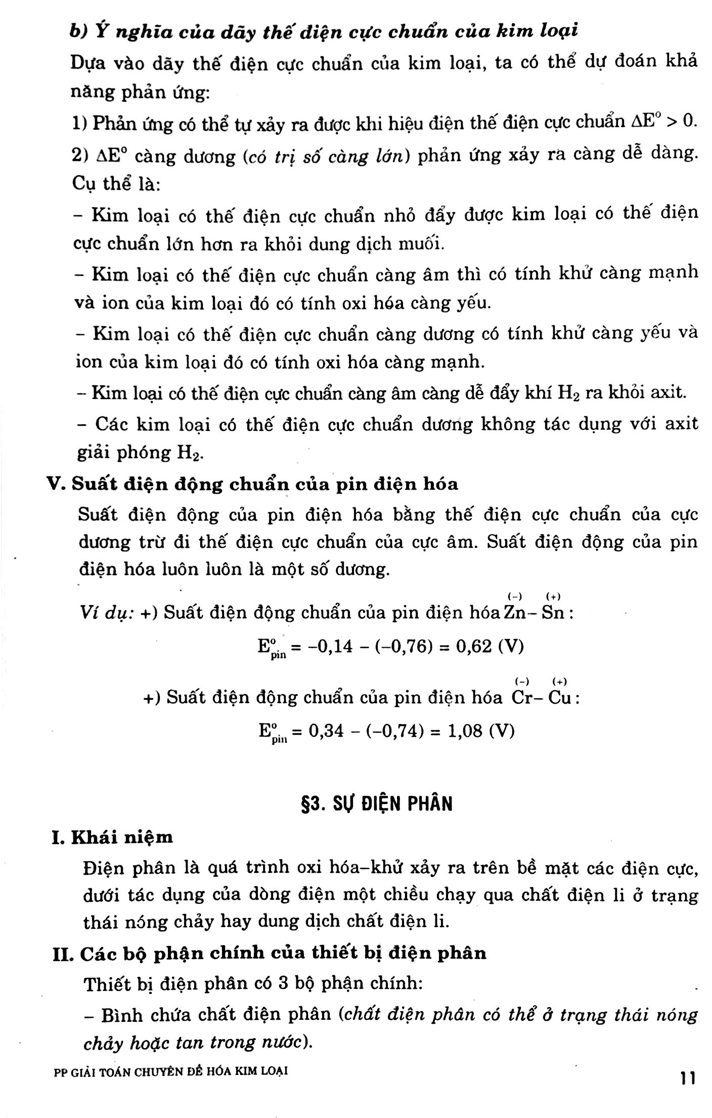 phương pháp giải toán chuyên đề hóa kim loại