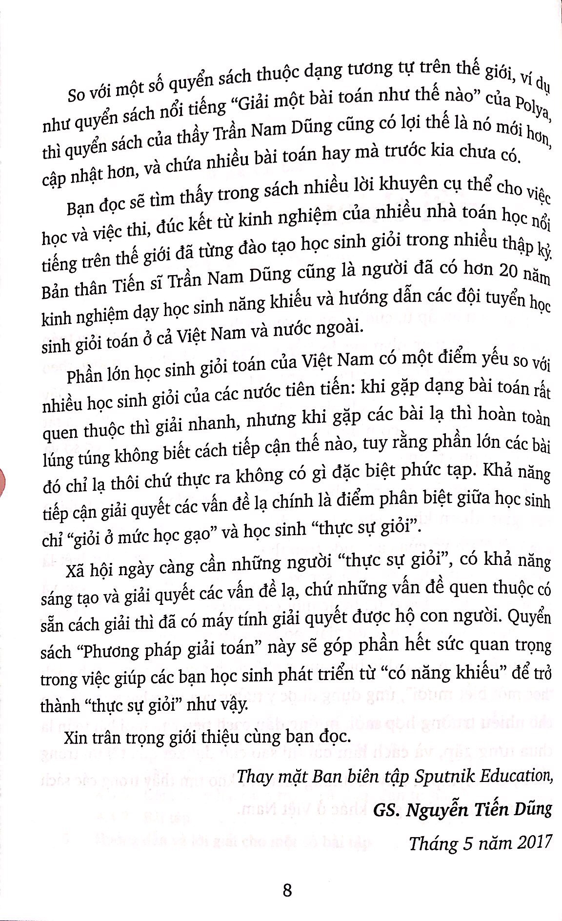 phương pháp giải toán qua các bài toán olympic (tái bản 2023)