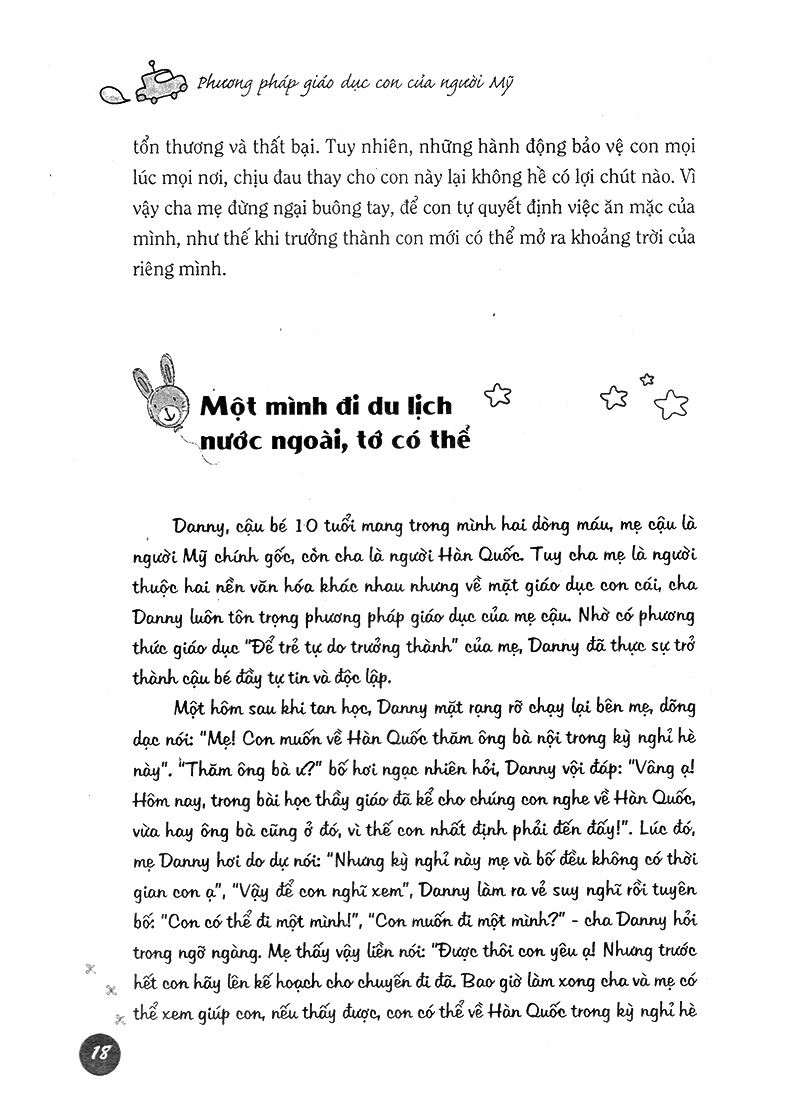 phương pháp giáo dục con của người mỹ