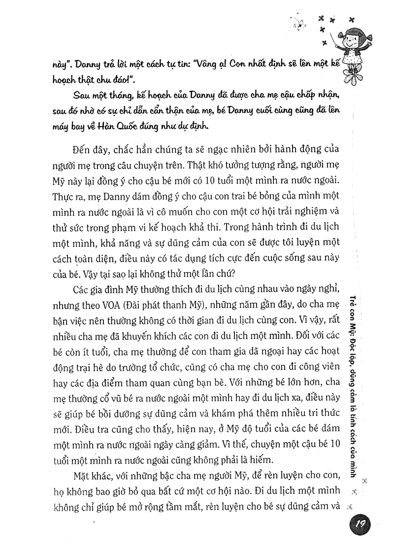 phương pháp giáo dục con của người mỹ