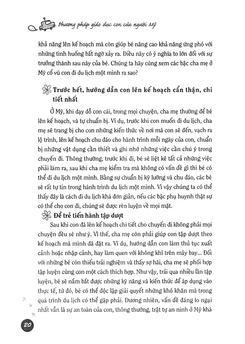 phương pháp giáo dục con của người mỹ