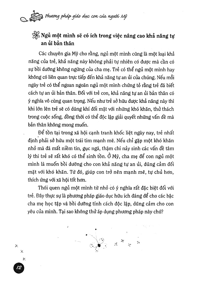 phương pháp giáo dục con của người mỹ