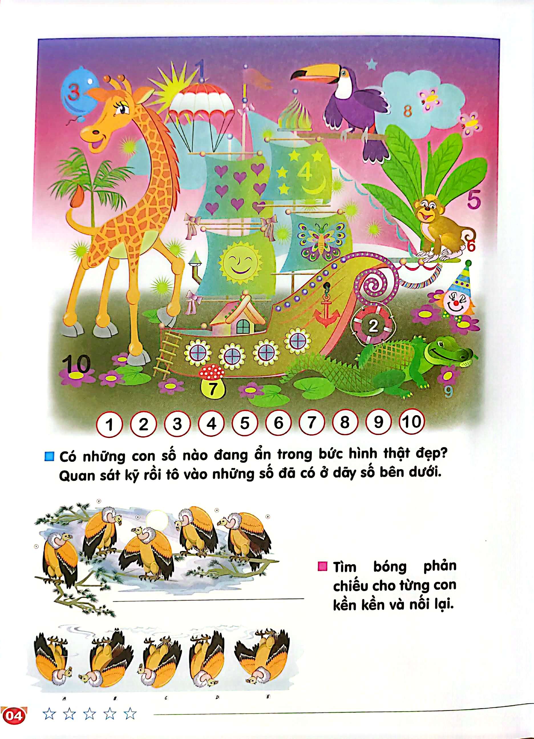 phương pháp giáo dục sớm montesori cho trẻ từ 0 - 6 tuổi - nhận biết