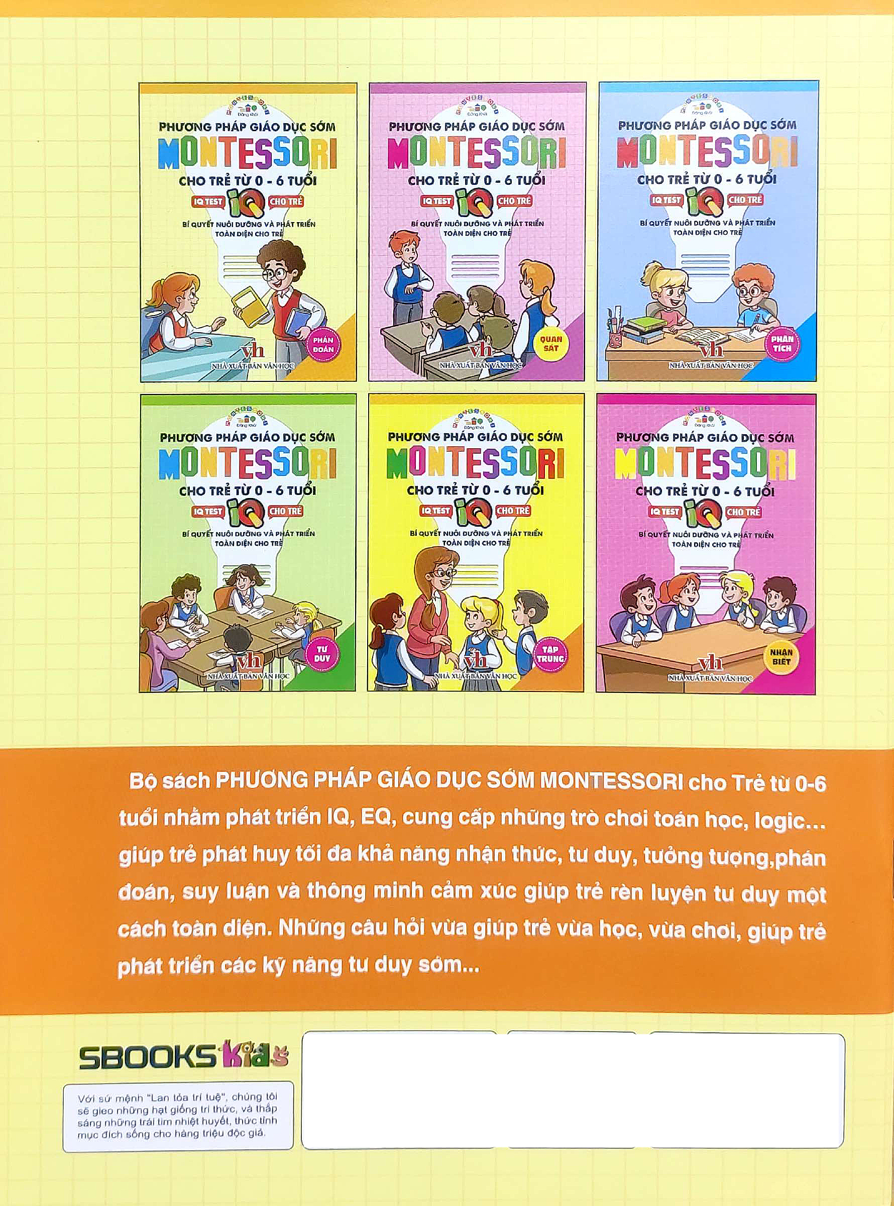 phương pháp giáo dục sớm montesori cho trẻ từ 0 - 6 tuổi - phán đoán
