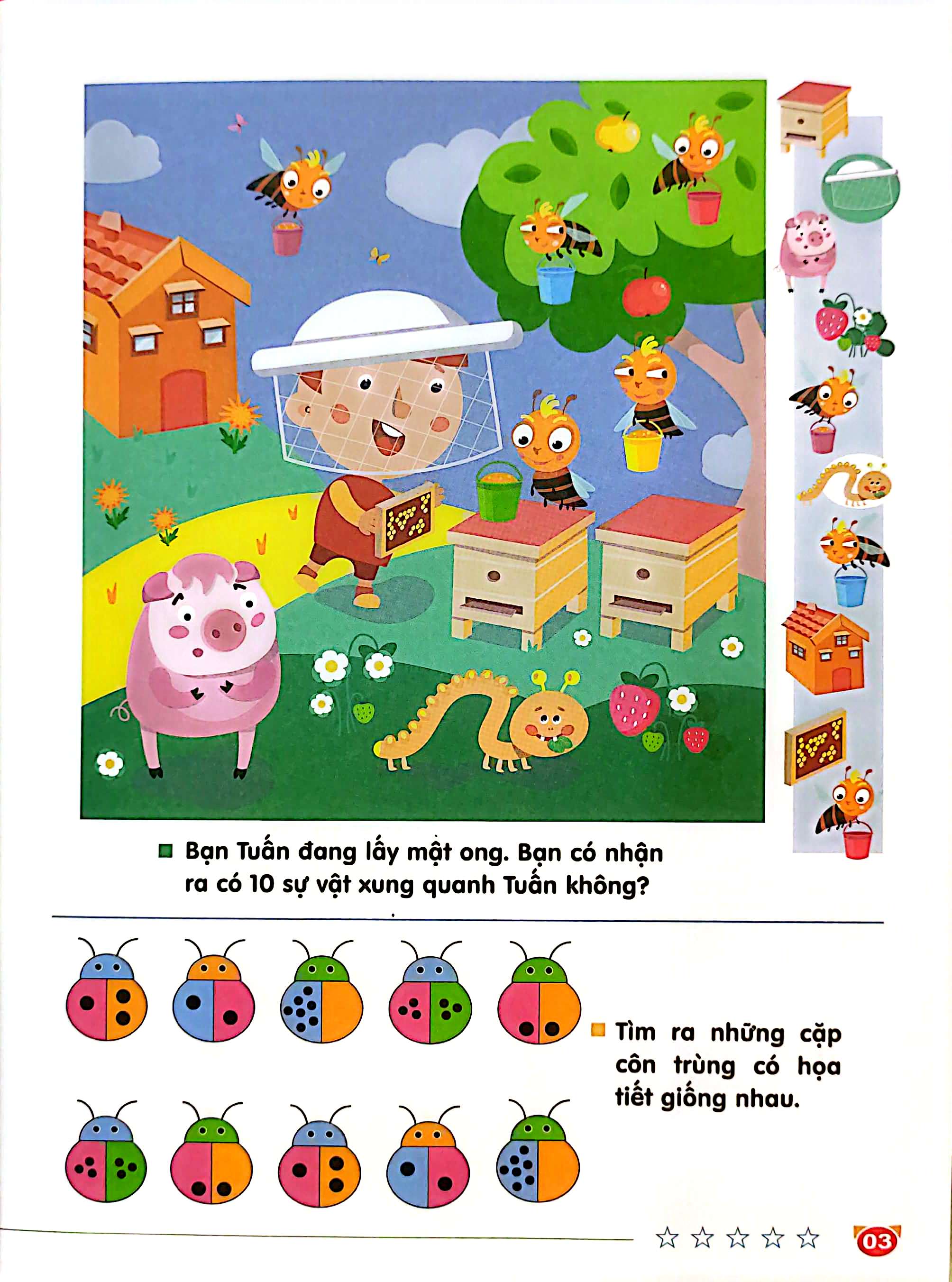 phương pháp giáo dục sớm montesori cho trẻ từ 0 - 6 tuổi - quan sát