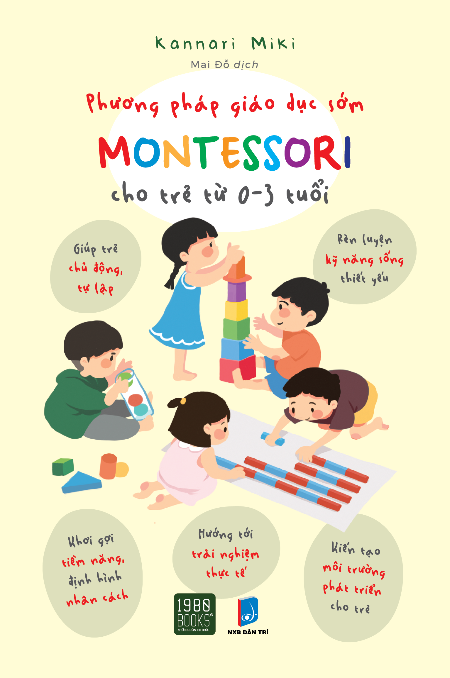 phương pháp giáo dục sớm montessori cho trẻ từ 0 - 3 tuổi