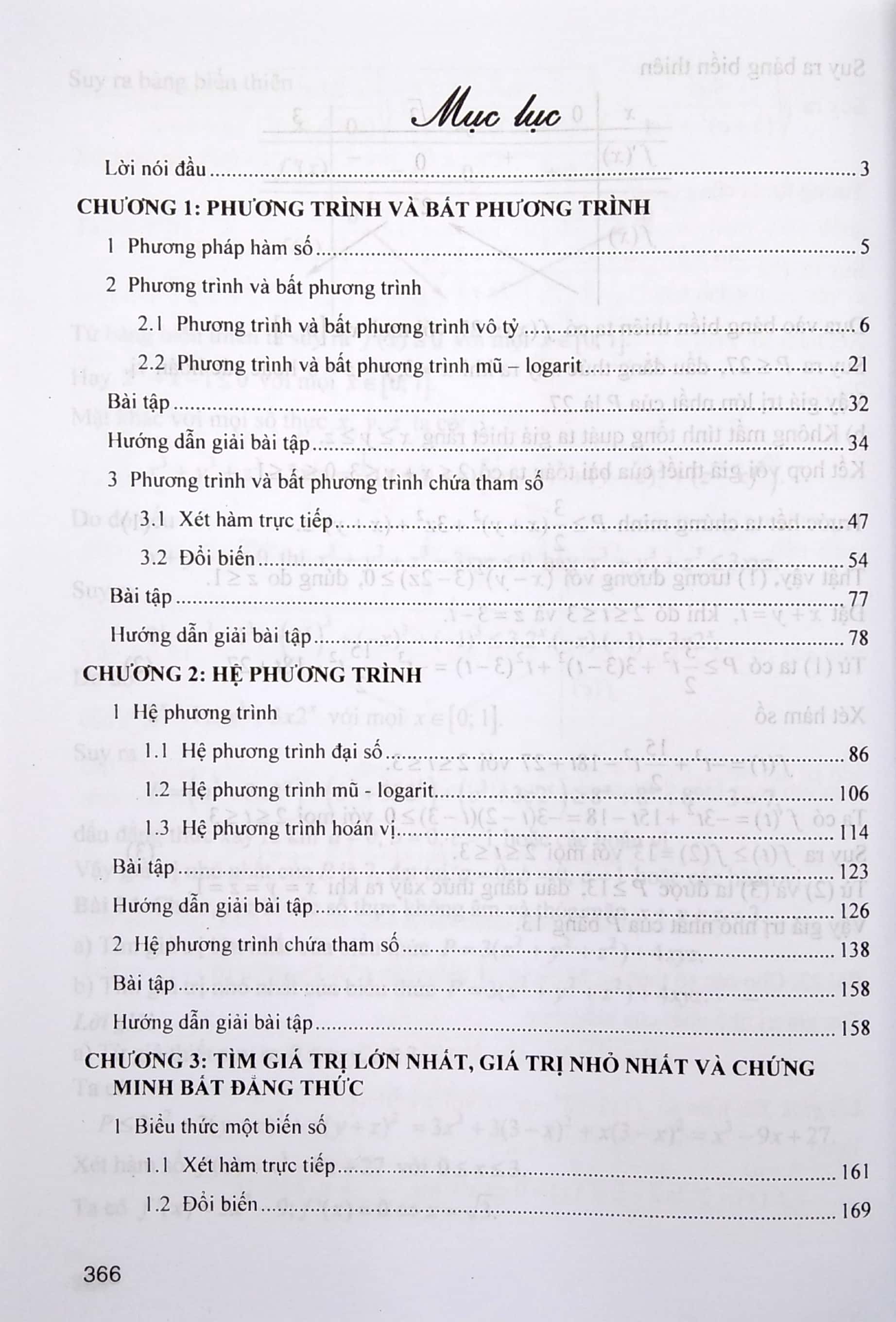 phương pháp hàm số trong giải toán