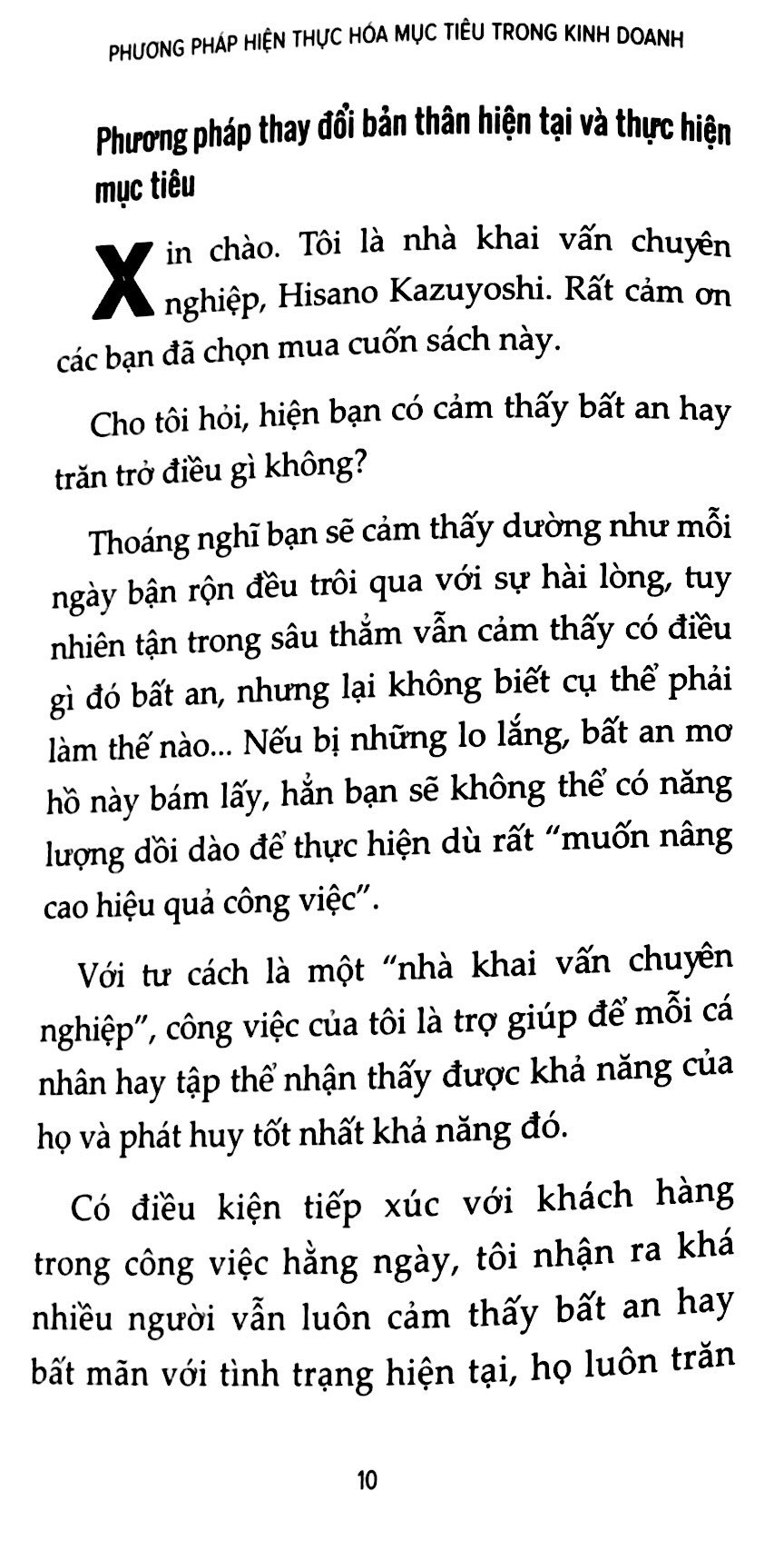 phương pháp hiện thực hóa mục tiêu trong kinh doanh