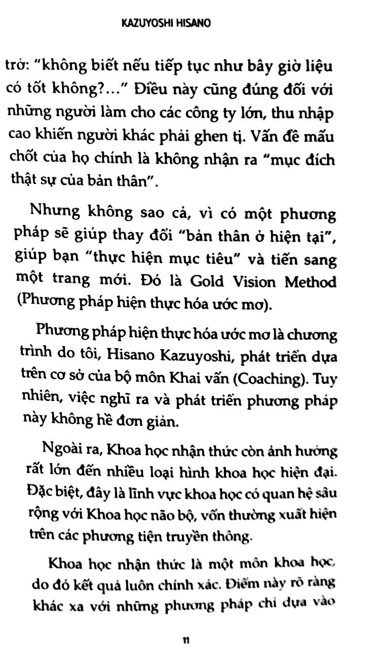phương pháp hiện thực hóa mục tiêu trong kinh doanh