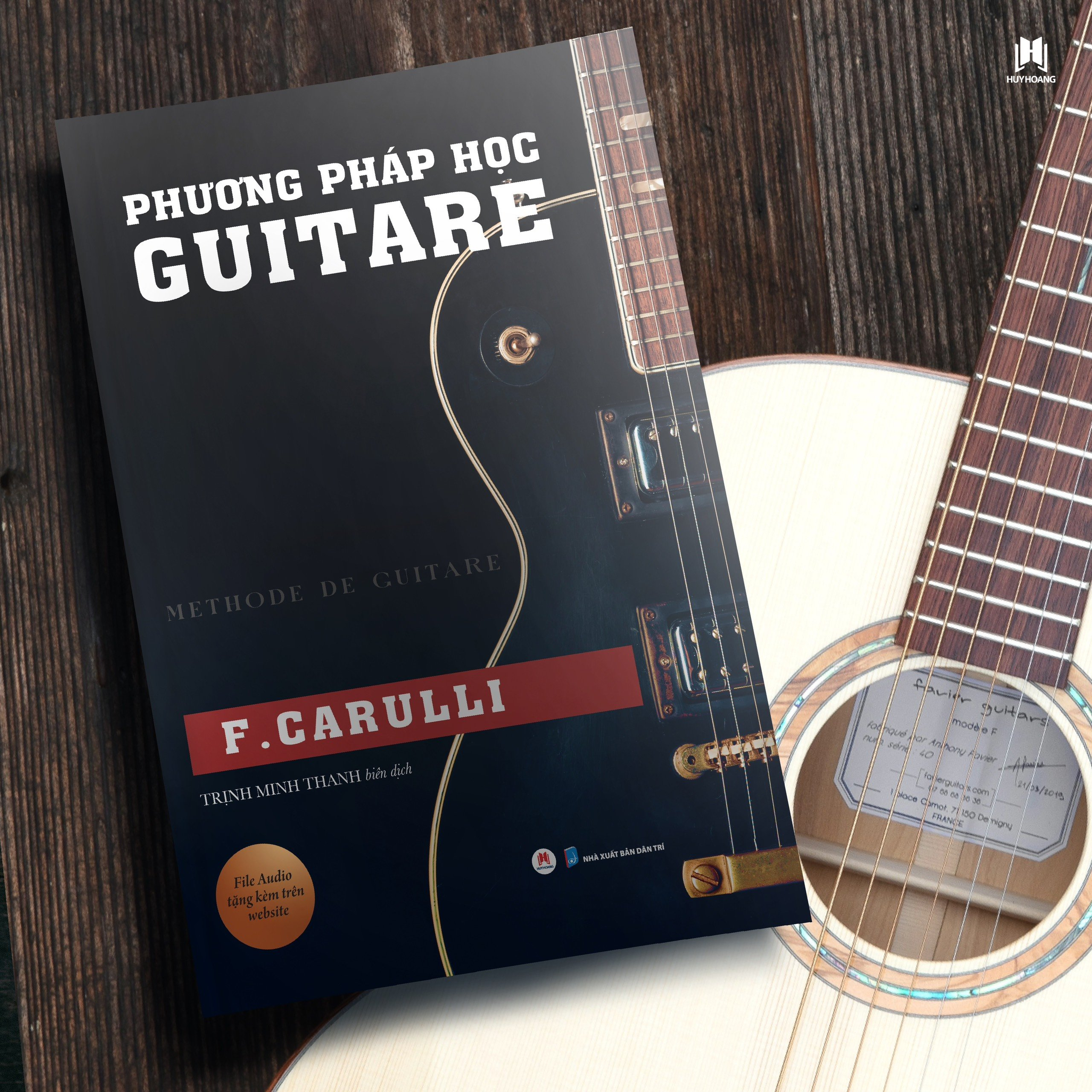 phương pháp học guitare (tái bản 2024)