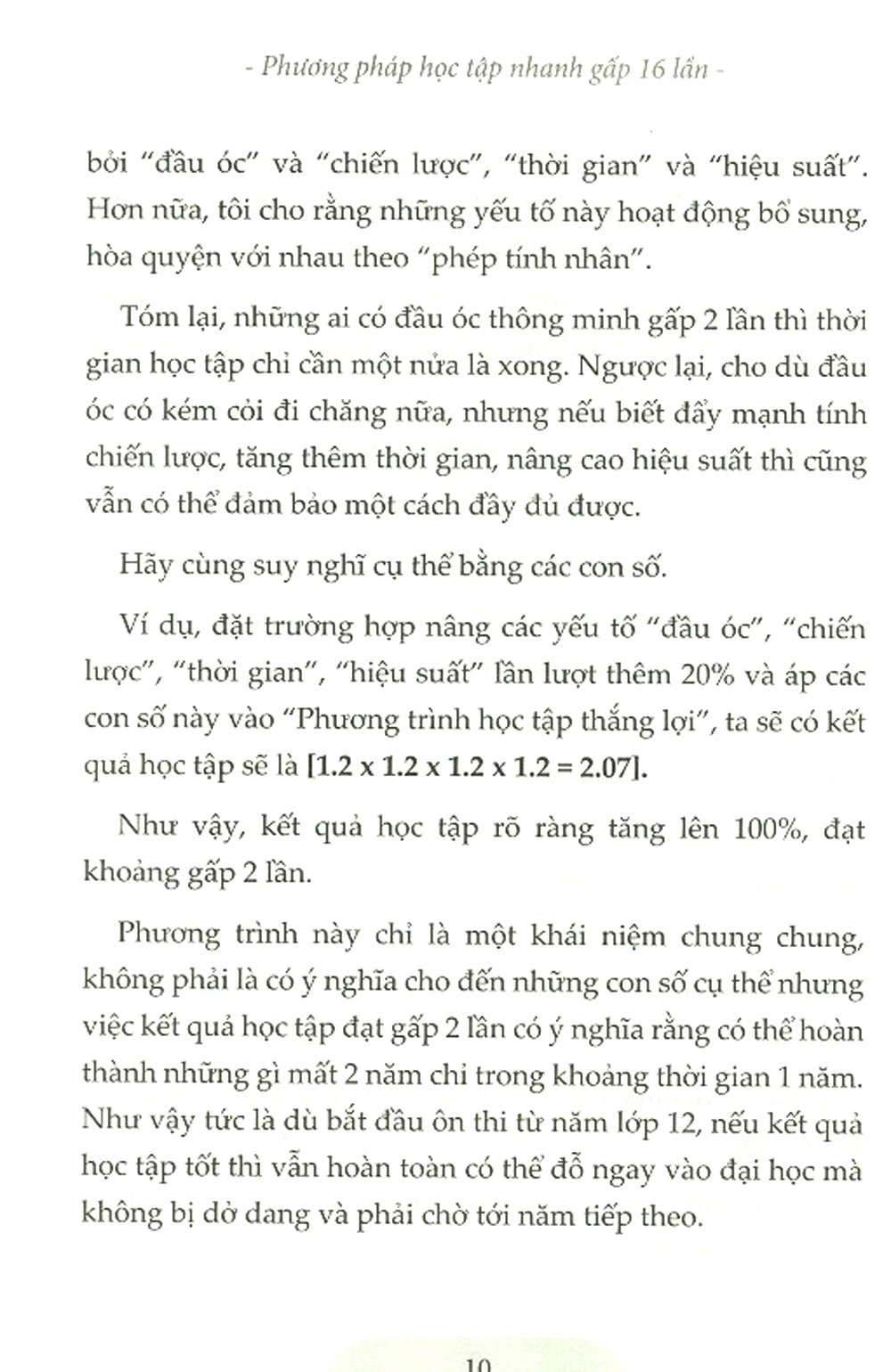 phương pháp học nhanh gấp 16 lần (tái bản 2023)