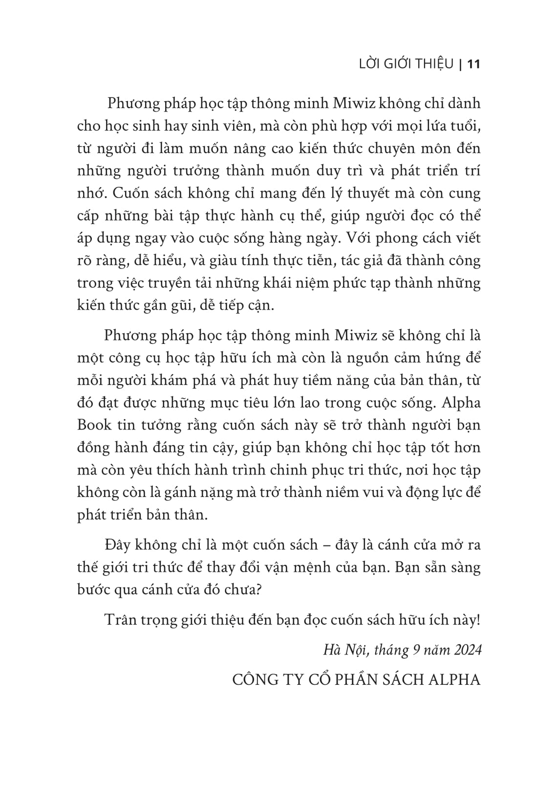 phương pháp học tập thông minh miwiz