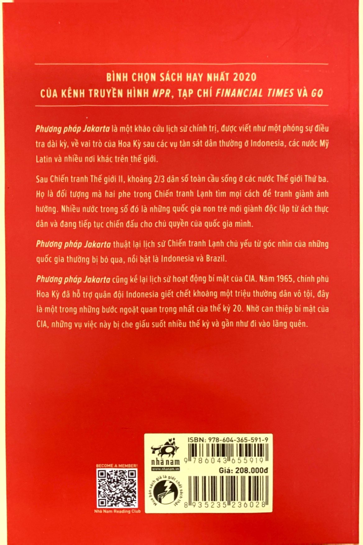phương pháp jakarta - lịch sử các hoạt động bí mật của cia thời chiến tranh lạnh ở đông nam á và mỹ latin
