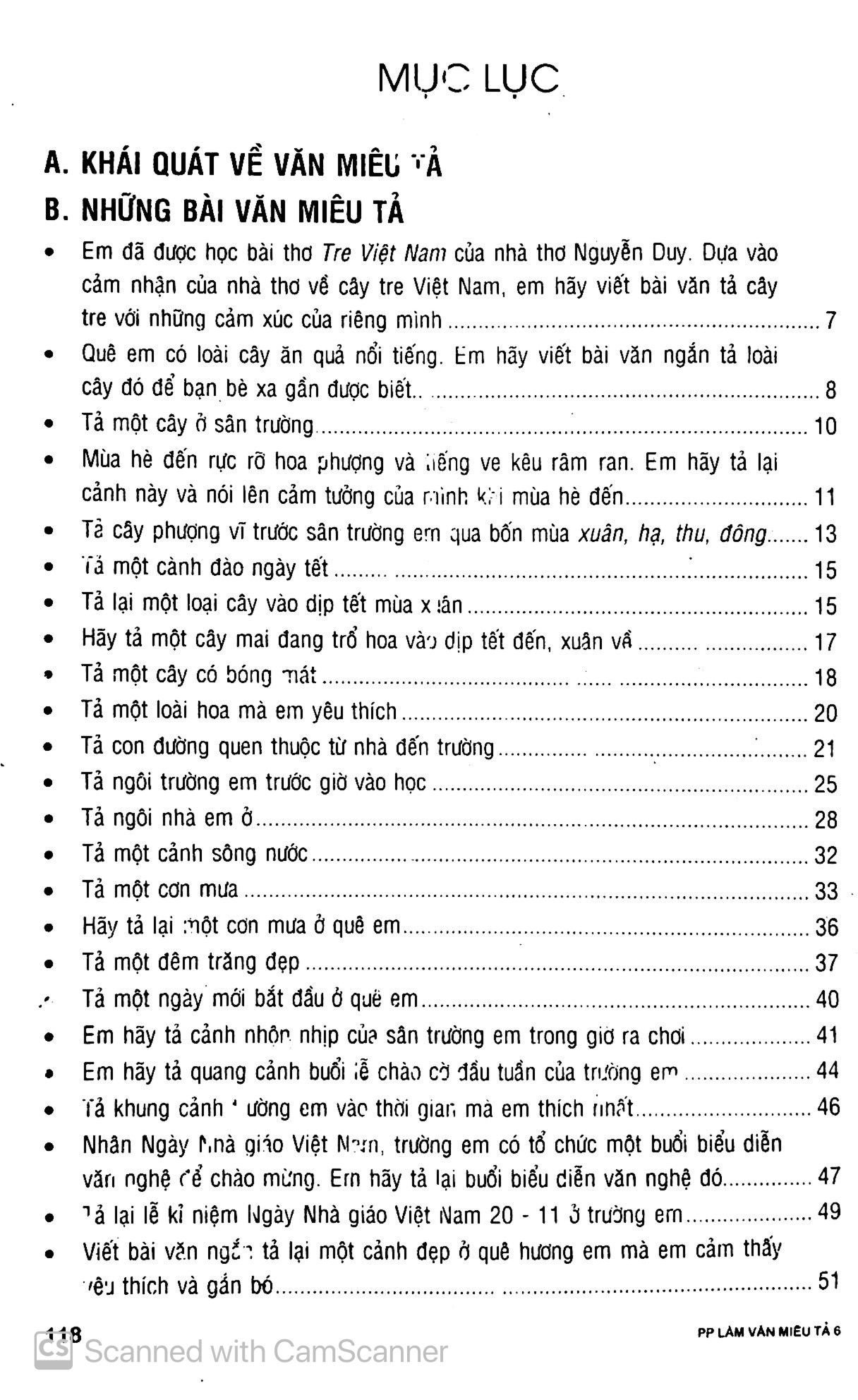 phương pháp làm văn miêu tả 6 (tái bản 2019)