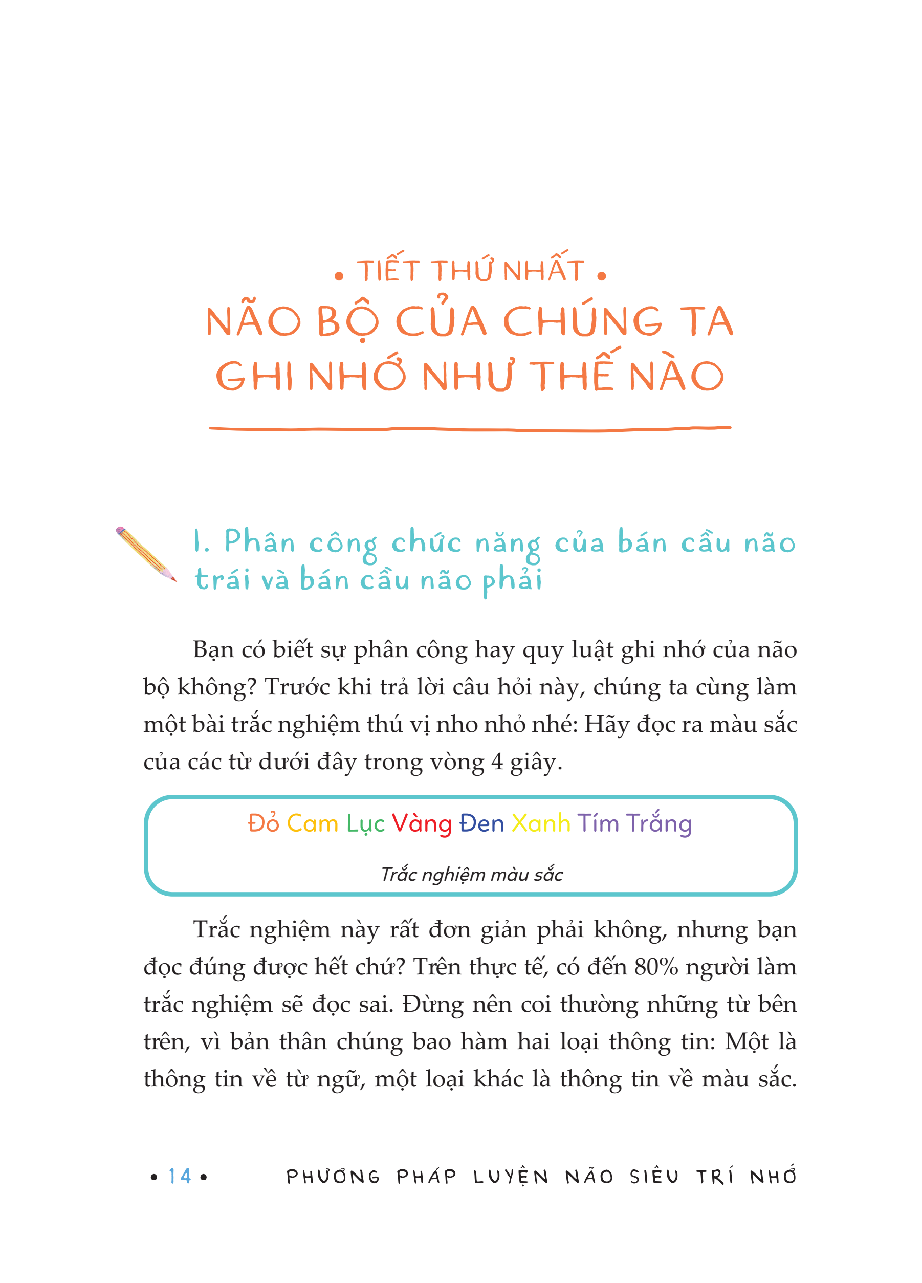 phương pháp luyện não siêu trí nhớ