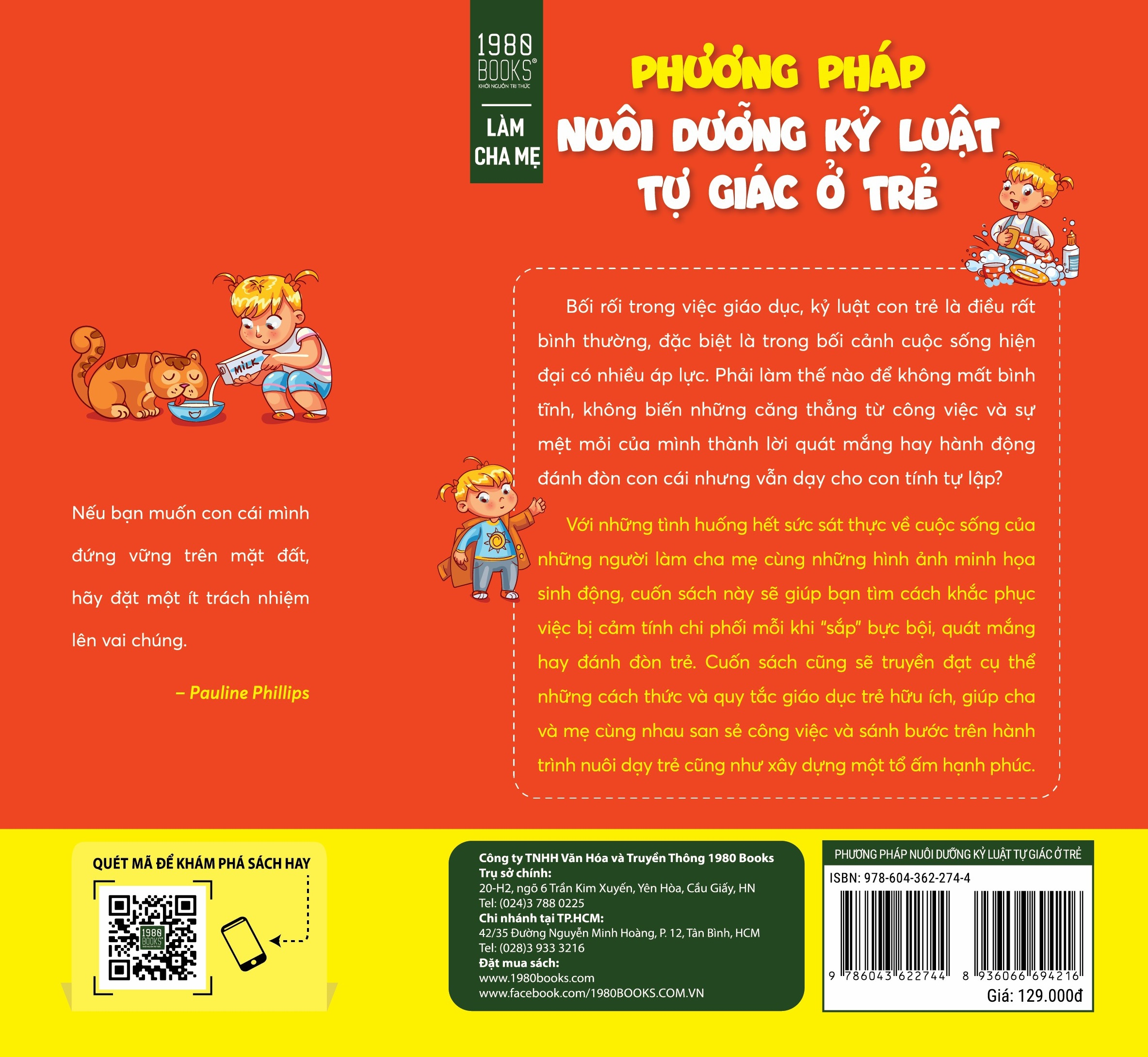 phương pháp nuôi dưỡng kỷ luật tự giác ở trẻ