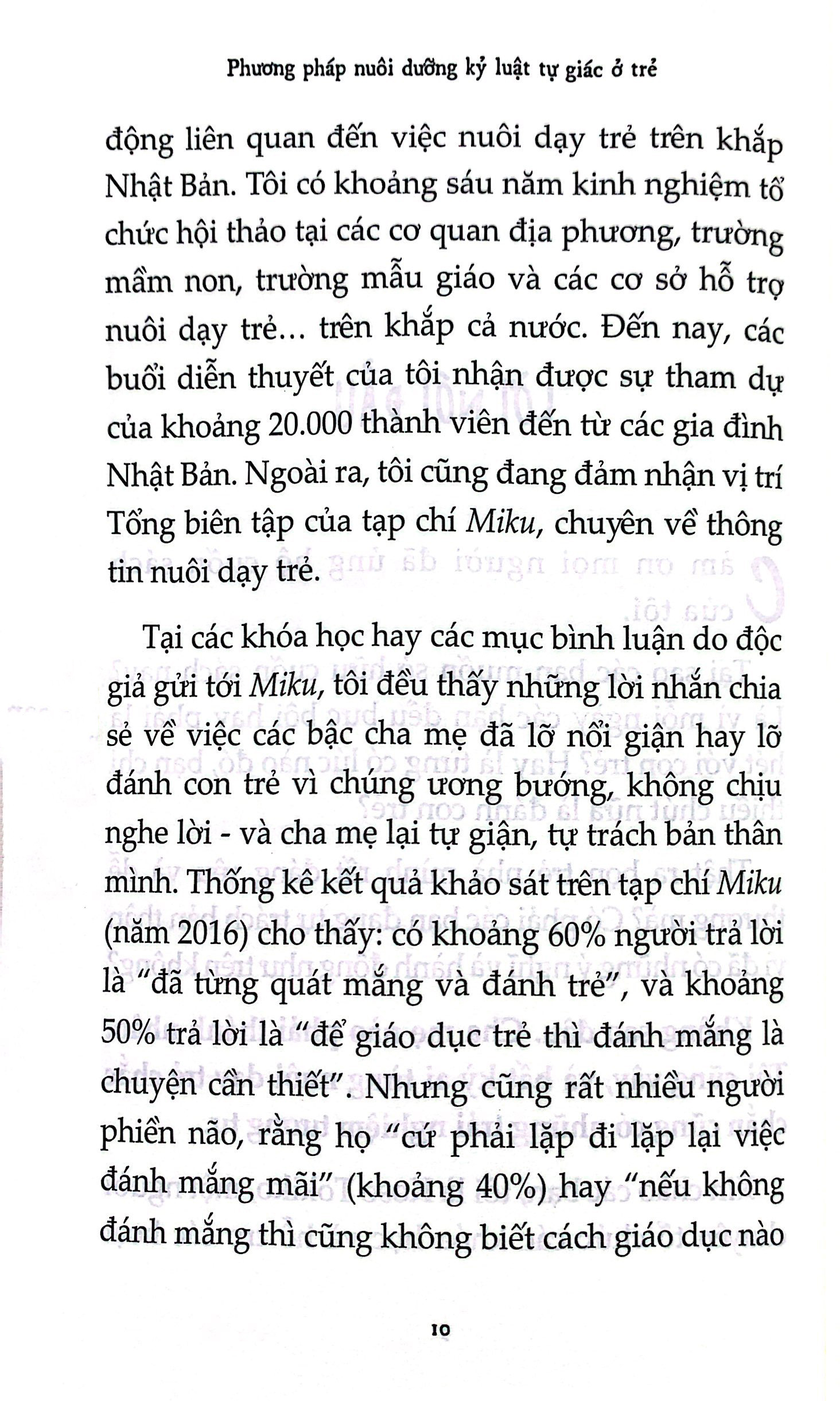 phương pháp nuôi dưỡng kỷ luật tự giác ở trẻ