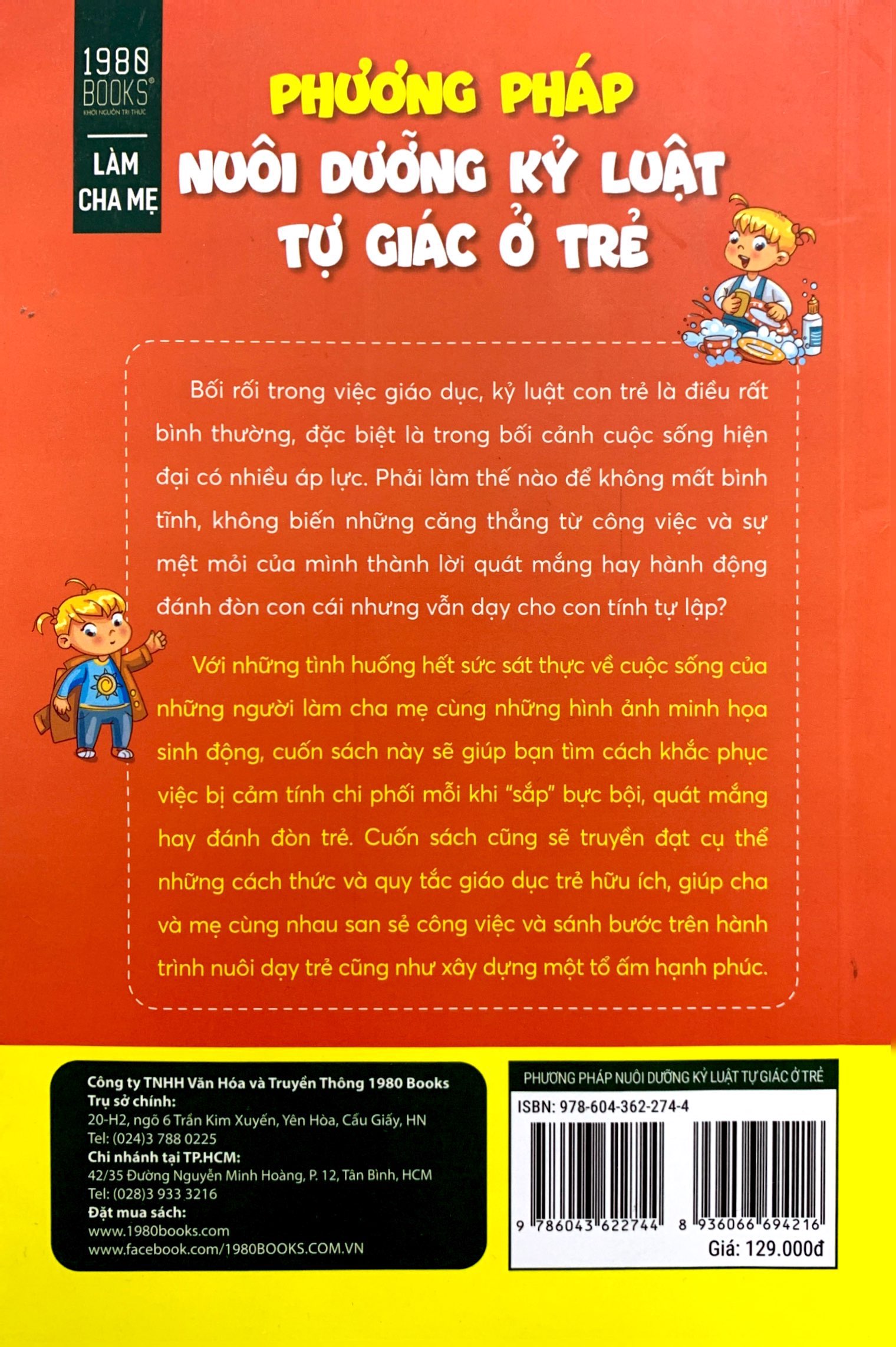 phương pháp nuôi dưỡng kỷ luật tự giác ở trẻ