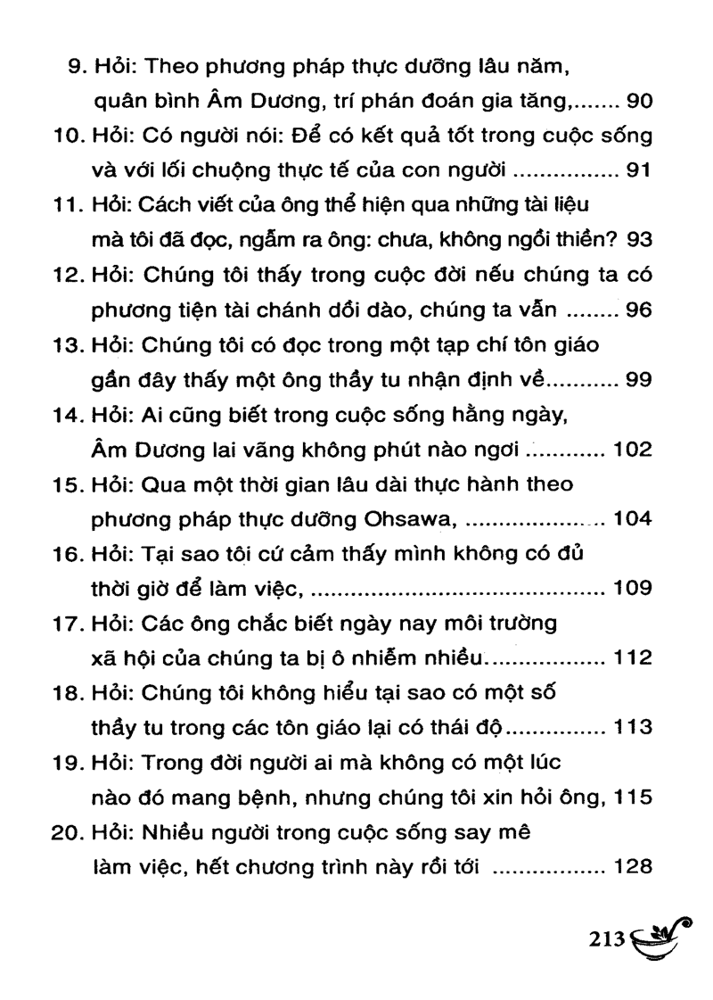phương pháp ohsawa hỏi và đáp - tập 3