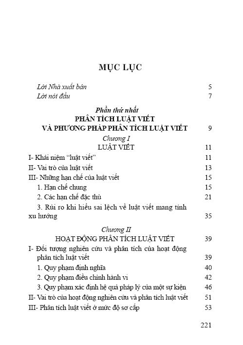 phương pháp phân tích luật viết