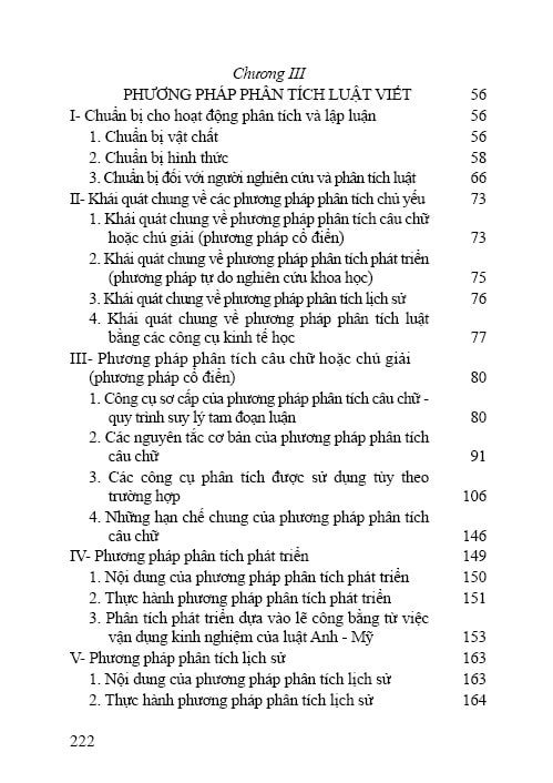 phương pháp phân tích luật viết