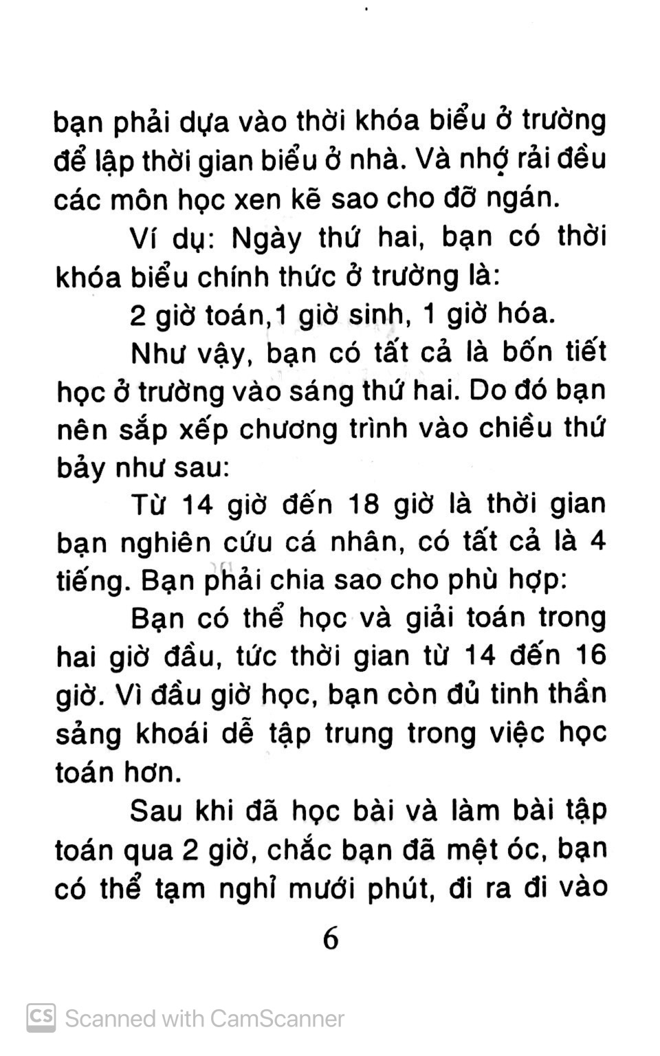 phương pháp tập trung một giờ học có hiệu quả