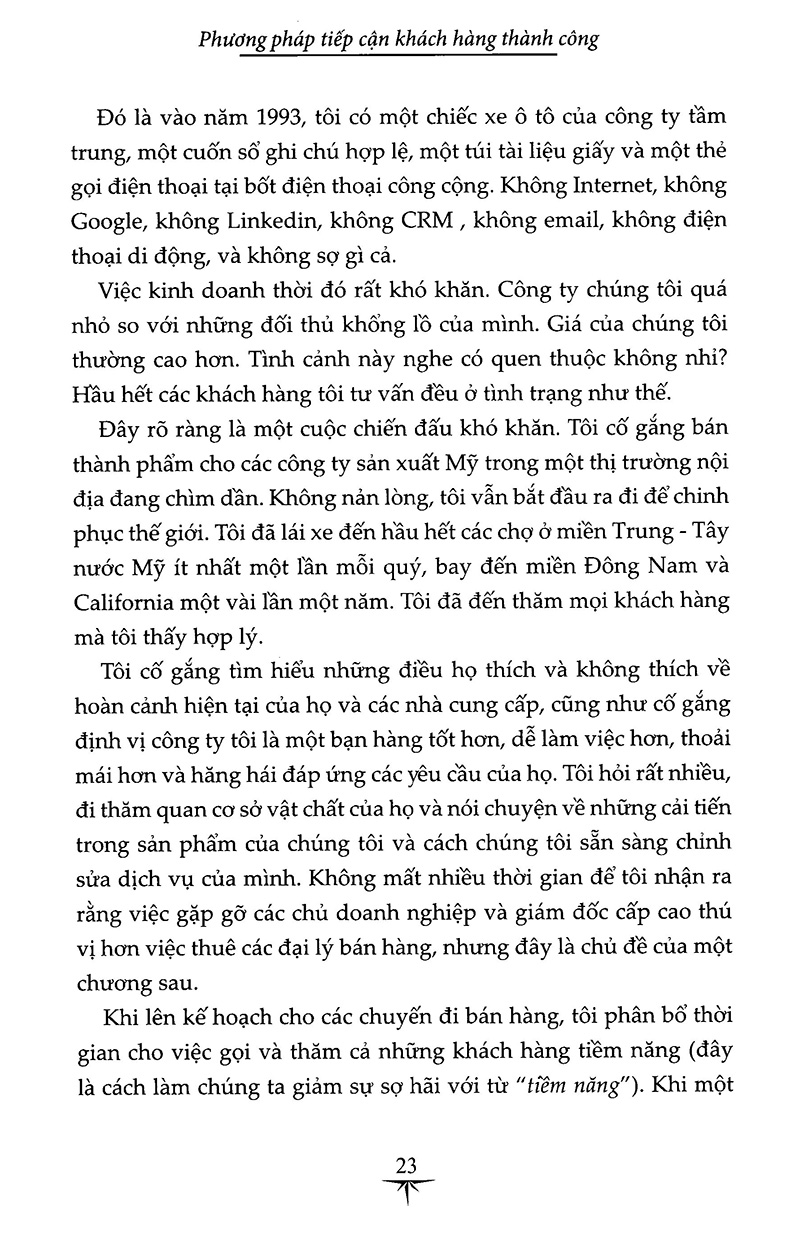 phương pháp tiếp cận khách hàng thành công